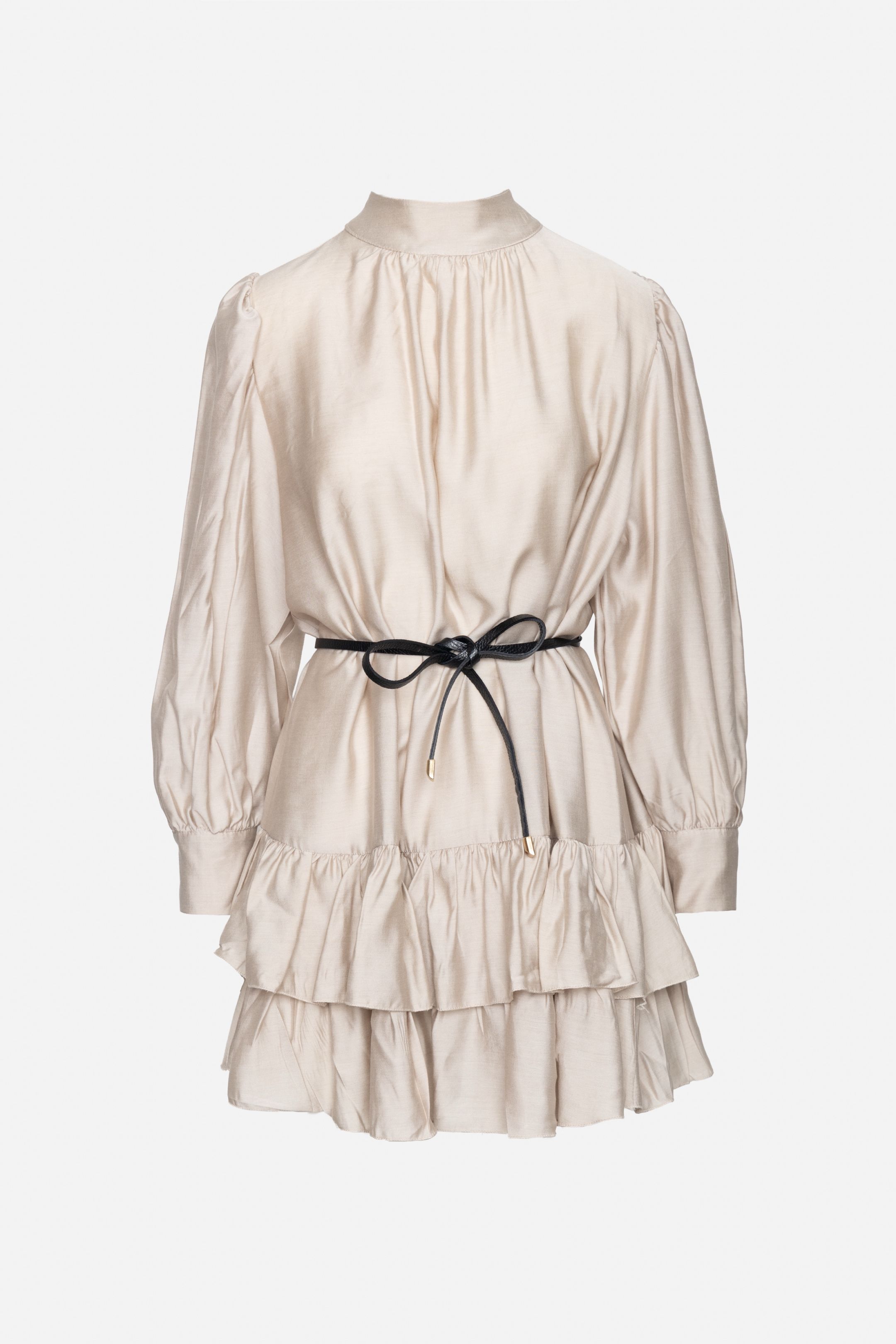 Mini-Kleid mit Gürtel