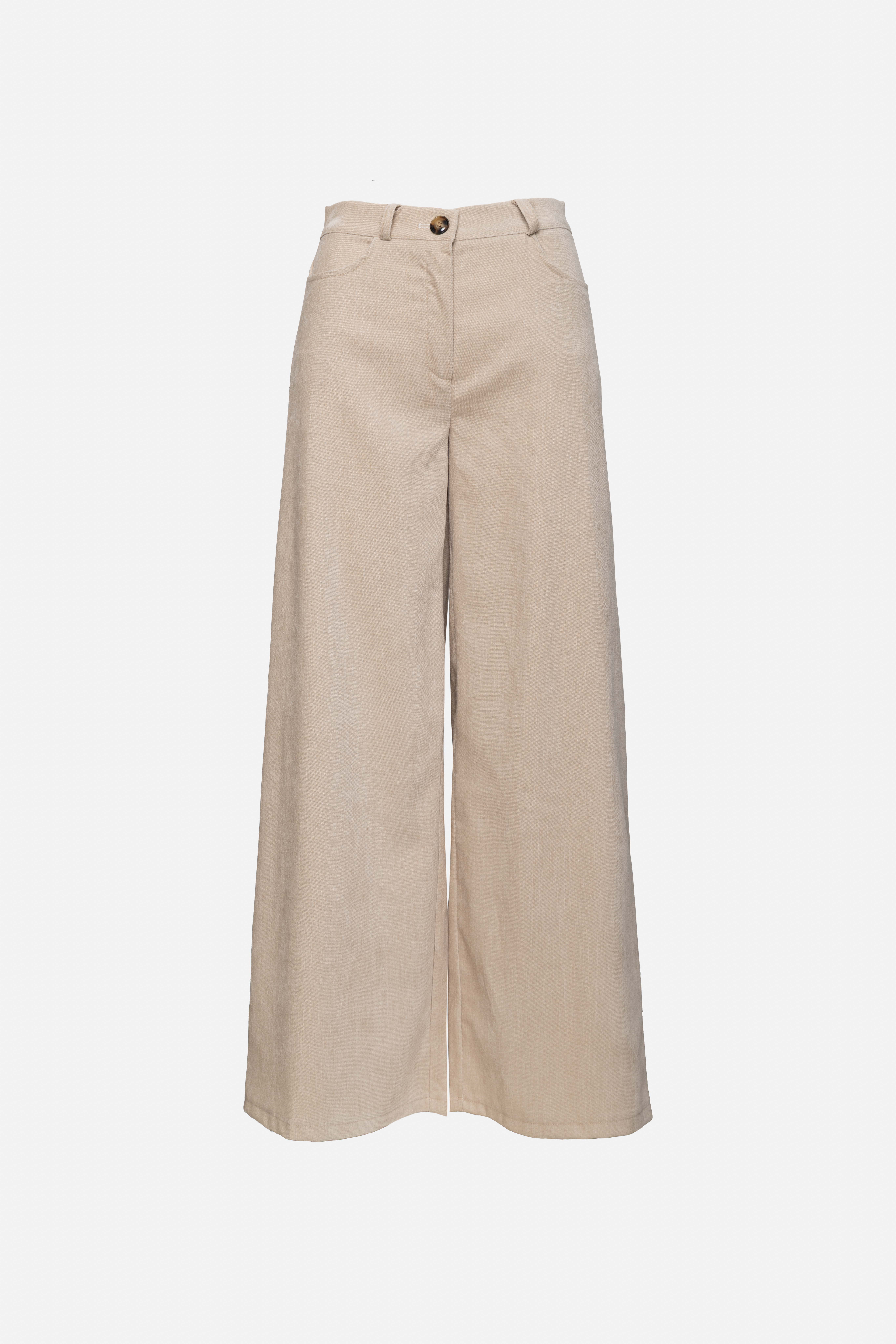 High-Waist Wide-Leg Hose