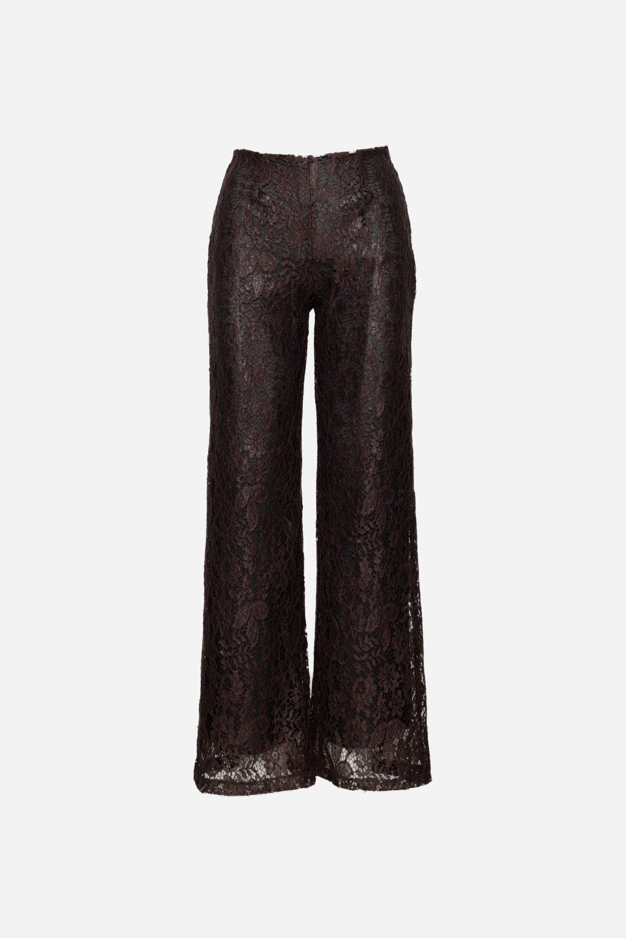 Weite Spitzenhose