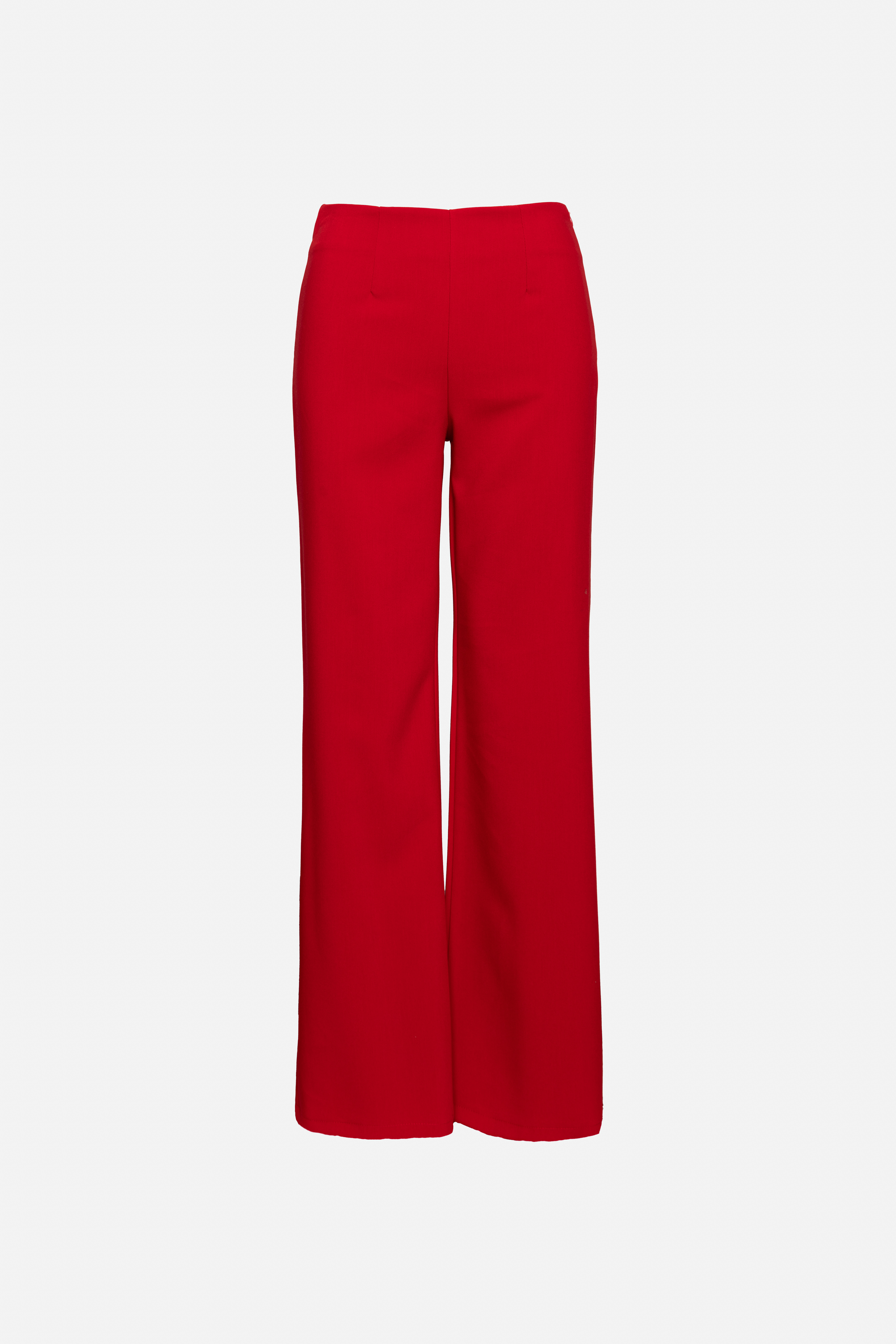 Hoch taillierte Wide-Leg Hose