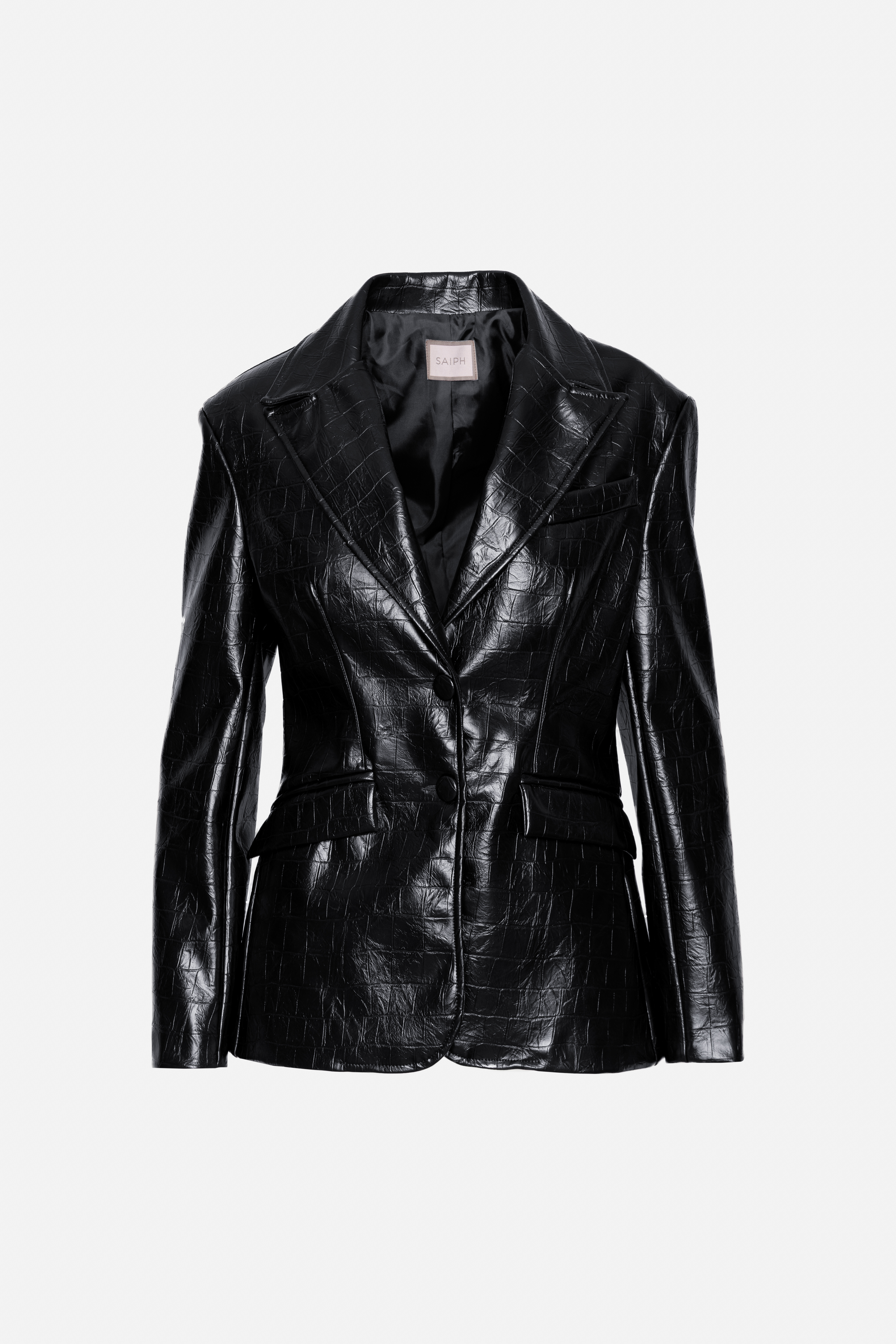 Taillierter Blazer mit Reverskragen