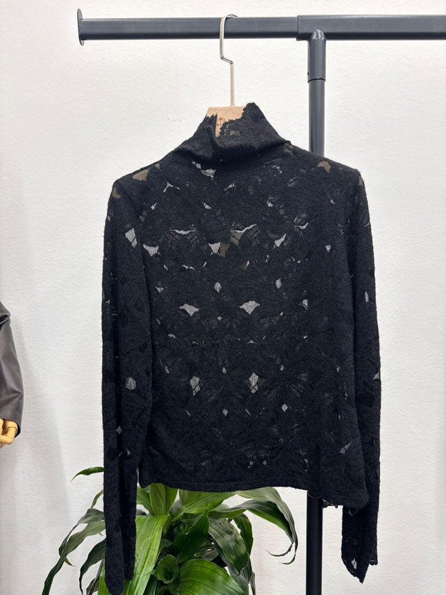Figurbetontes Spitzen-Top