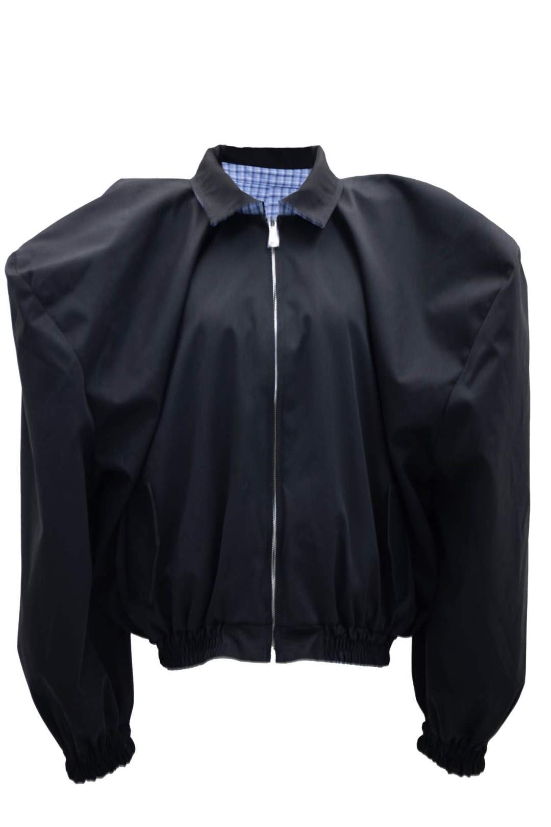 Oversized Jacke mit Hemdkragen