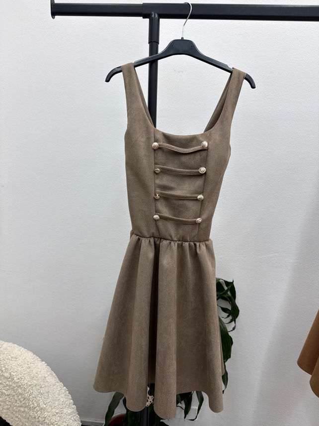 Mini-Kleid mit Korsettoberteil