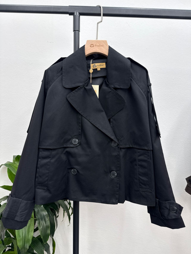 Trenchcoat in weiter Passform