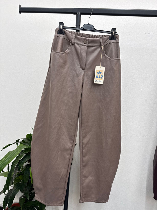 Wide-Leg-Hose mit Gummibund