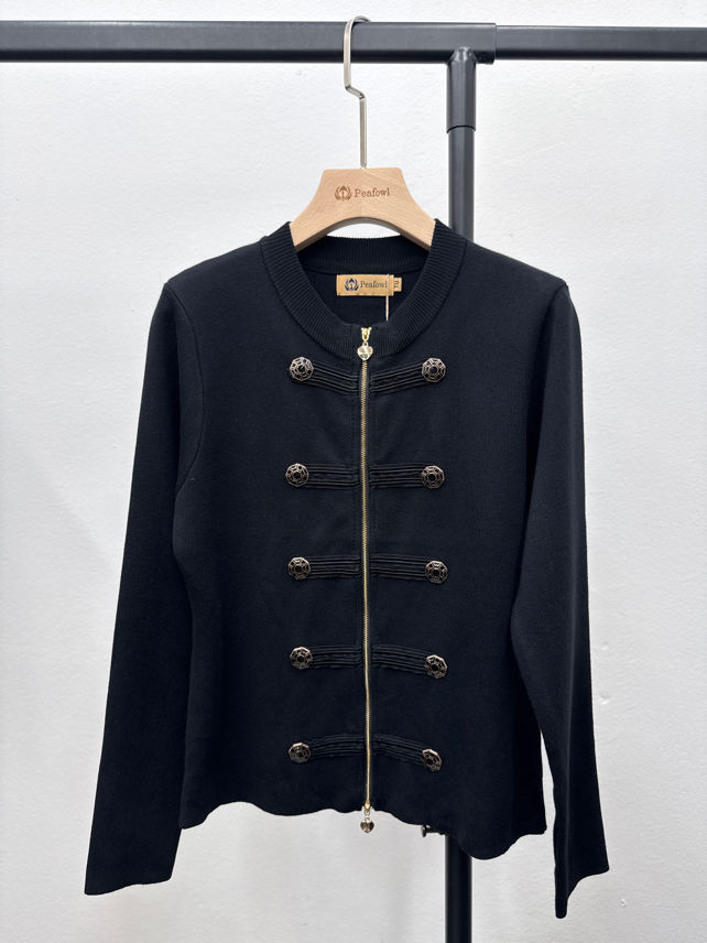 Cardigan mit Reißverschluss