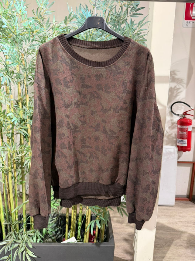 Regular Fit Pullover im Camouflage-Look