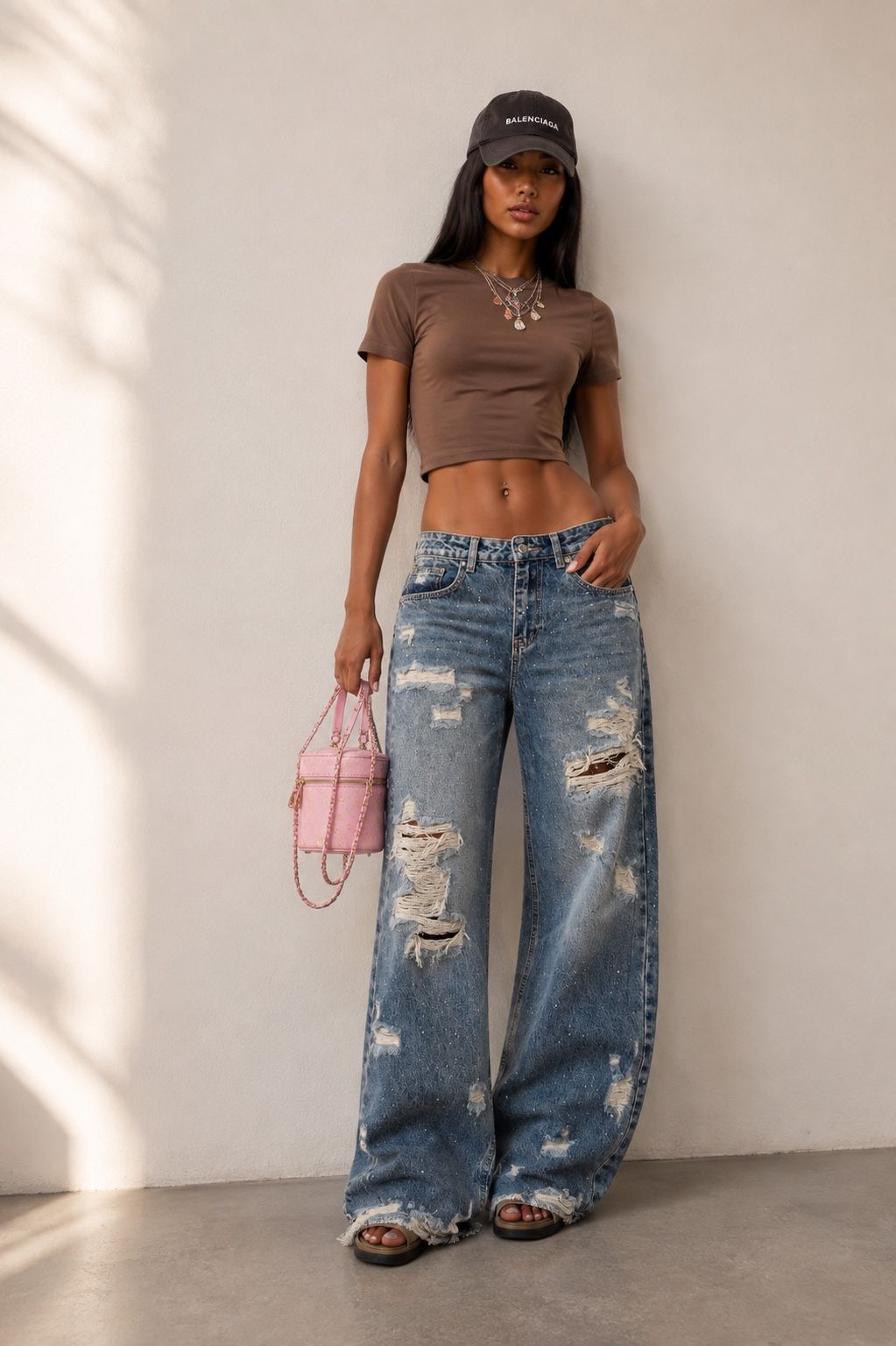 Weite Wide‑Leg Hose