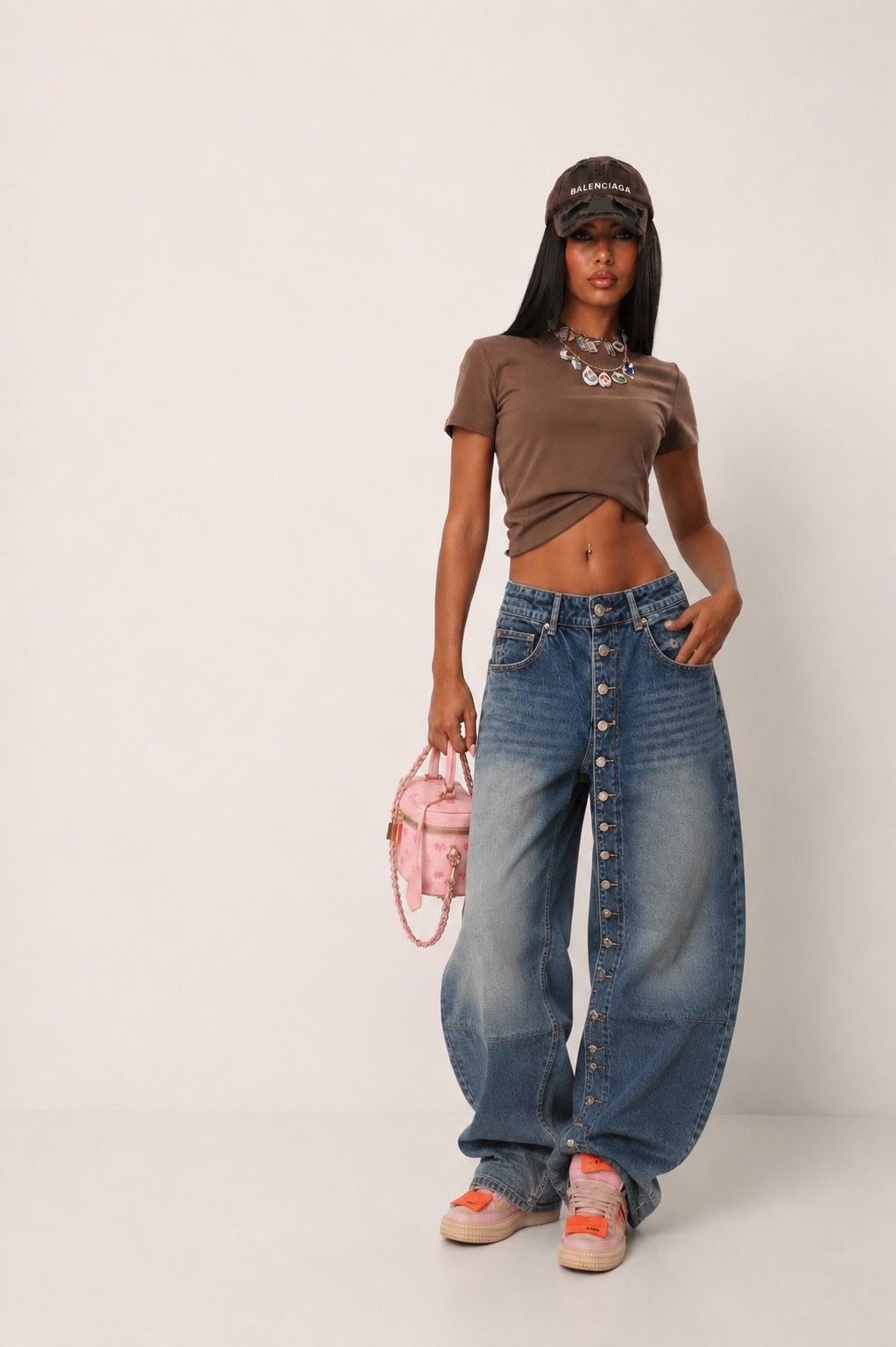 Weite Oversize-Jeans