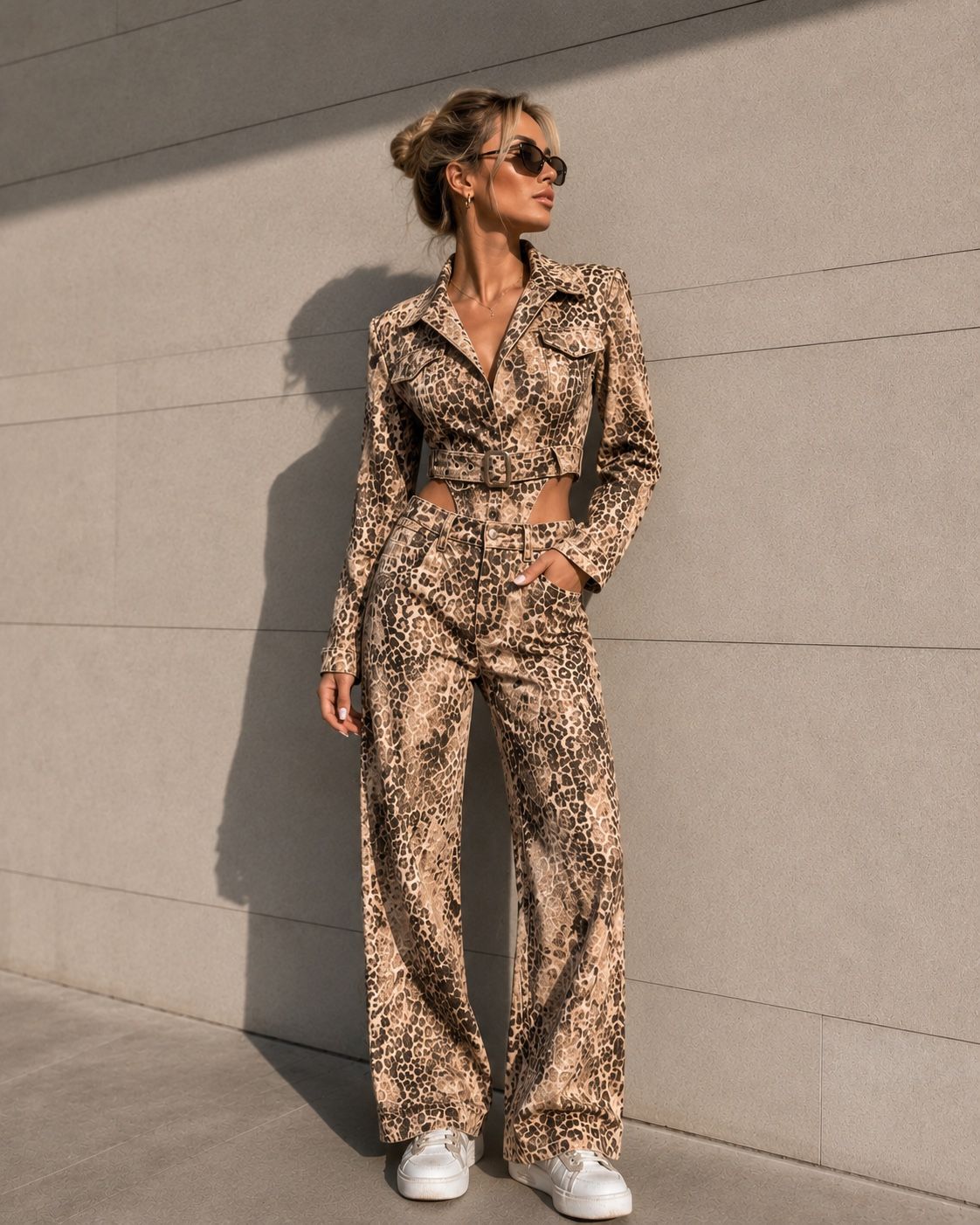 Kurz geschnittenes Tailoring-Set