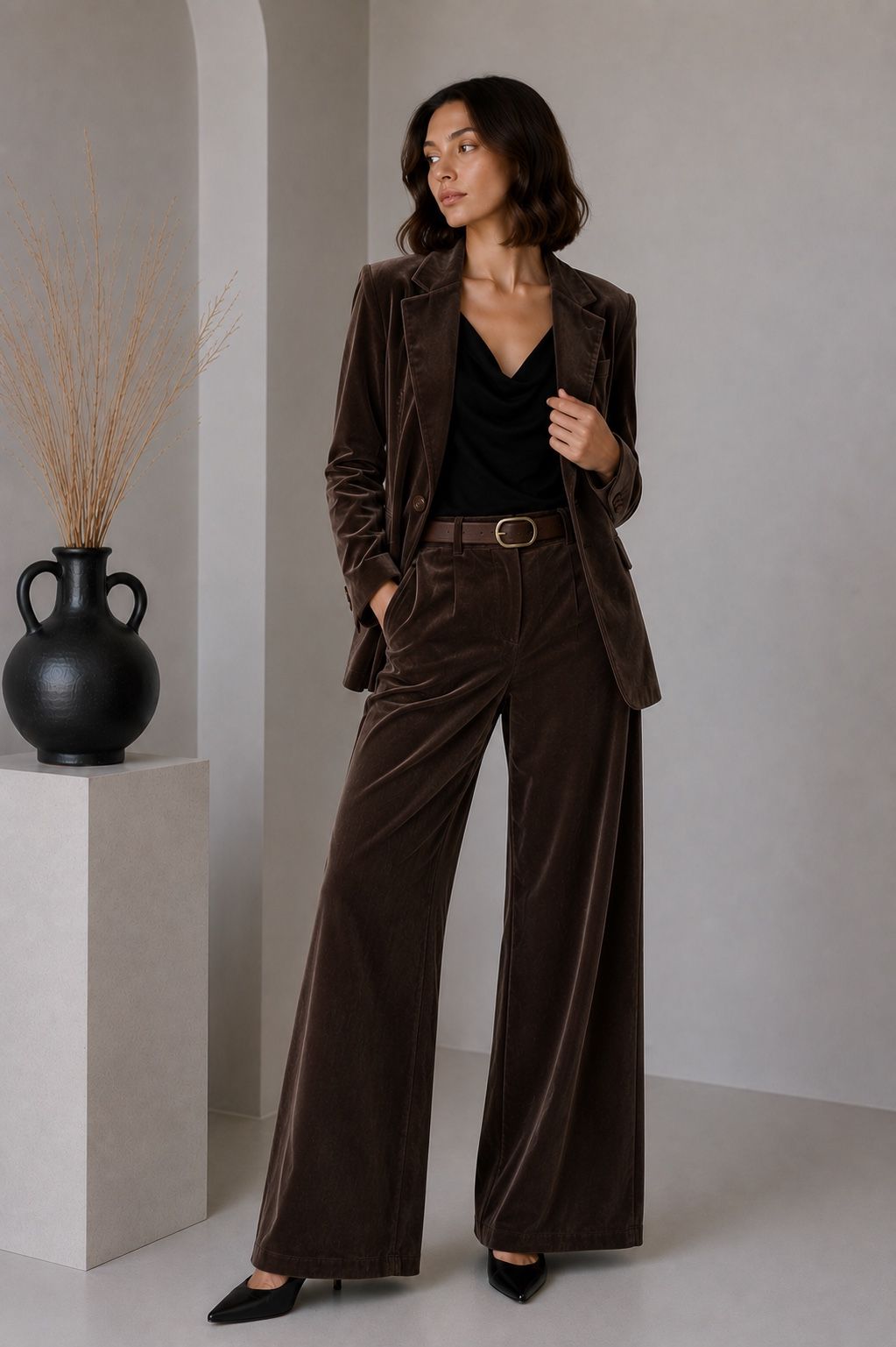 Elegante Wide‑Leg Hose