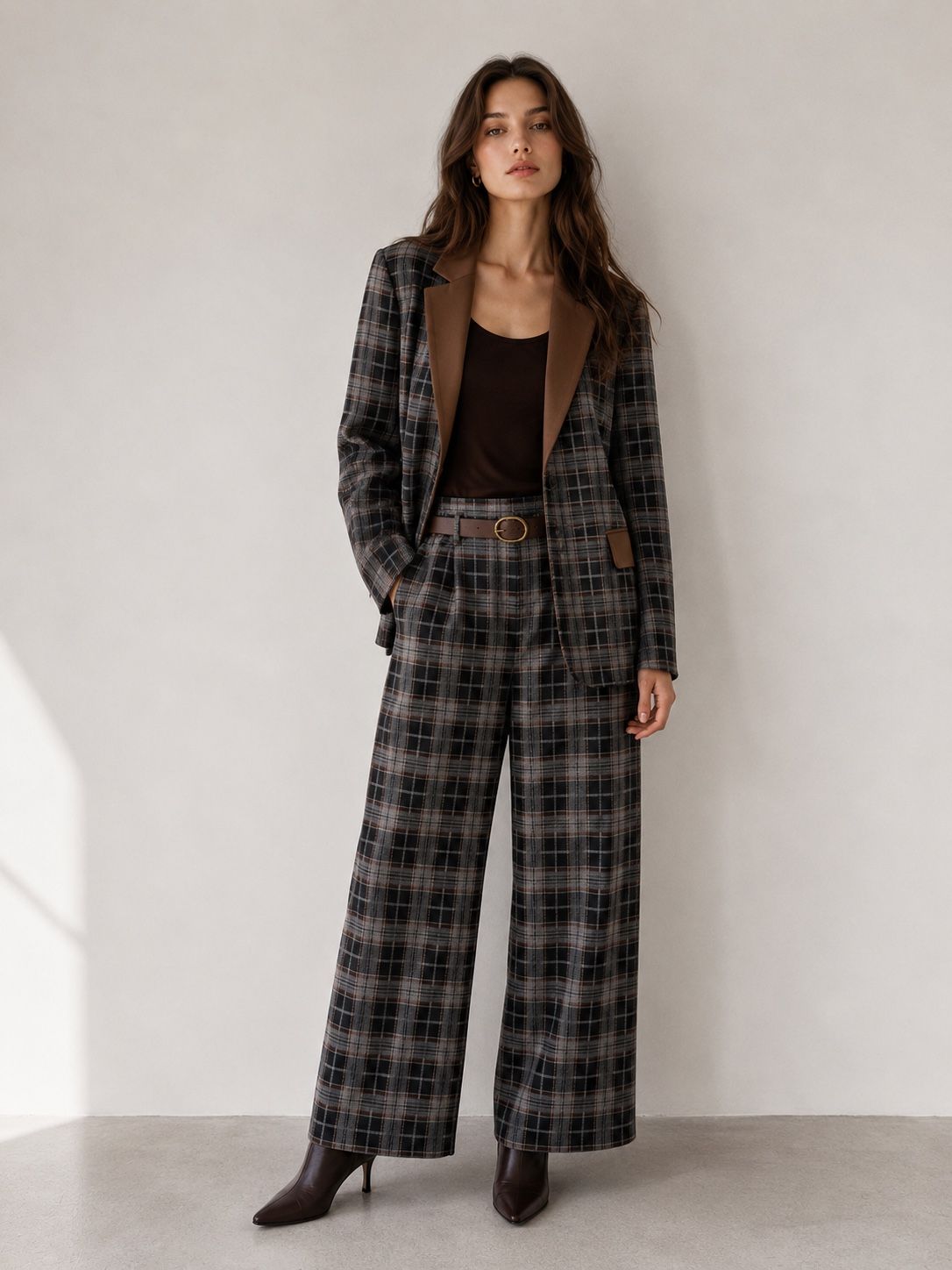 Regular gerade Karohose