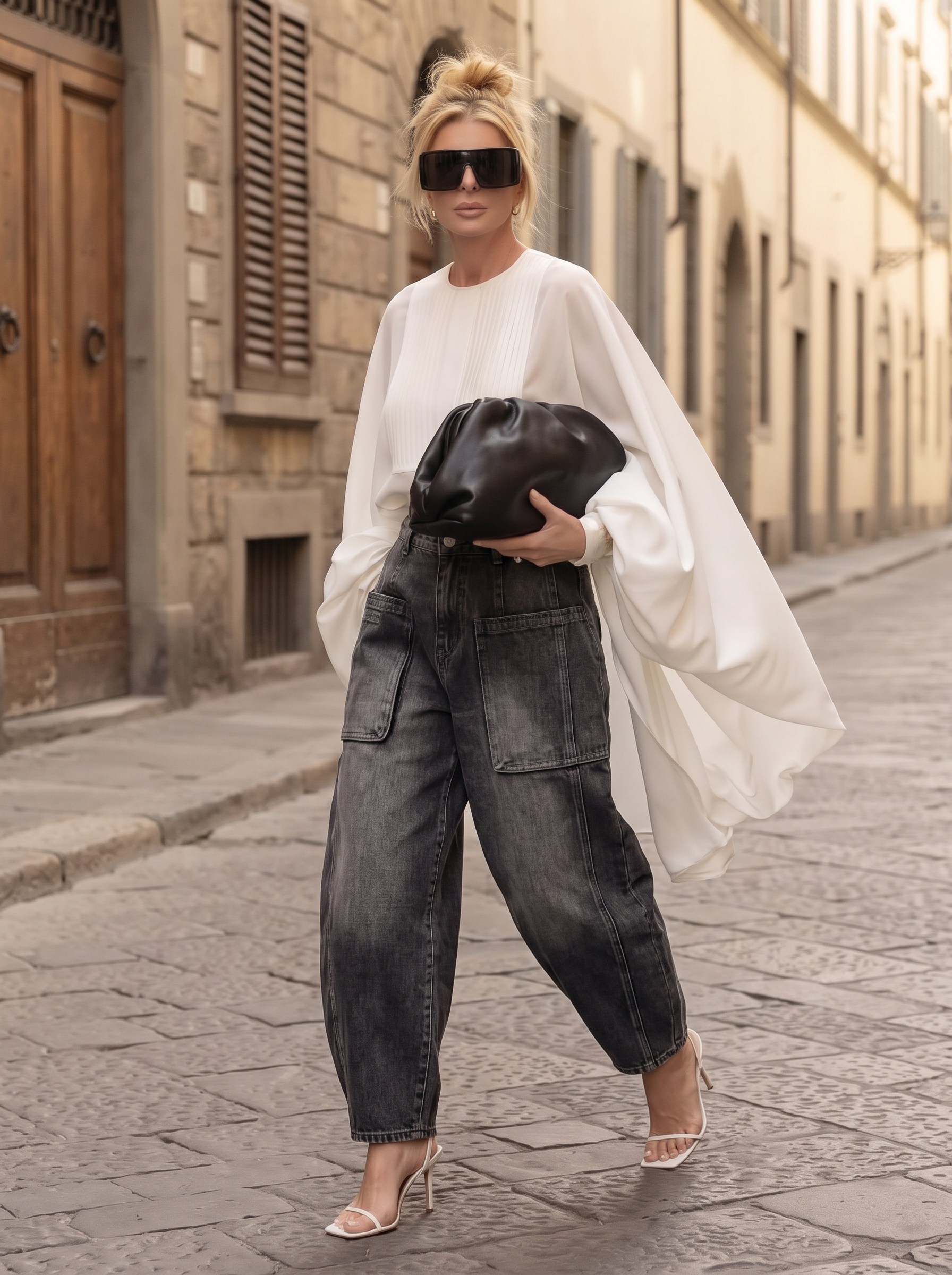Gerade 7/8 Jeans