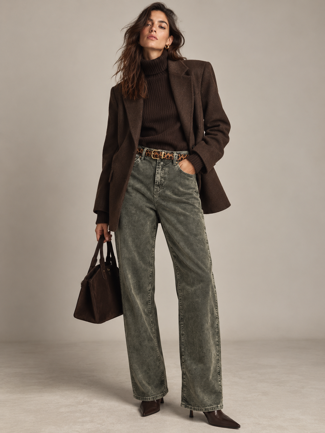 Weite Cordhose (Wide Leg)