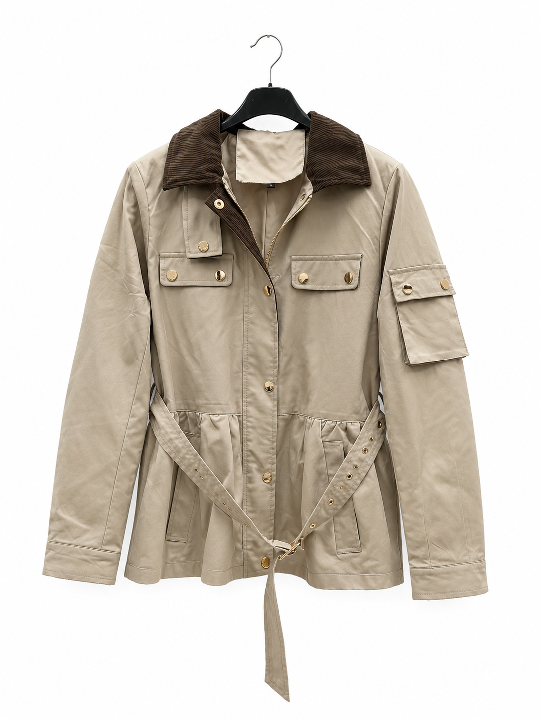 Field-Jacke mit Gürtel