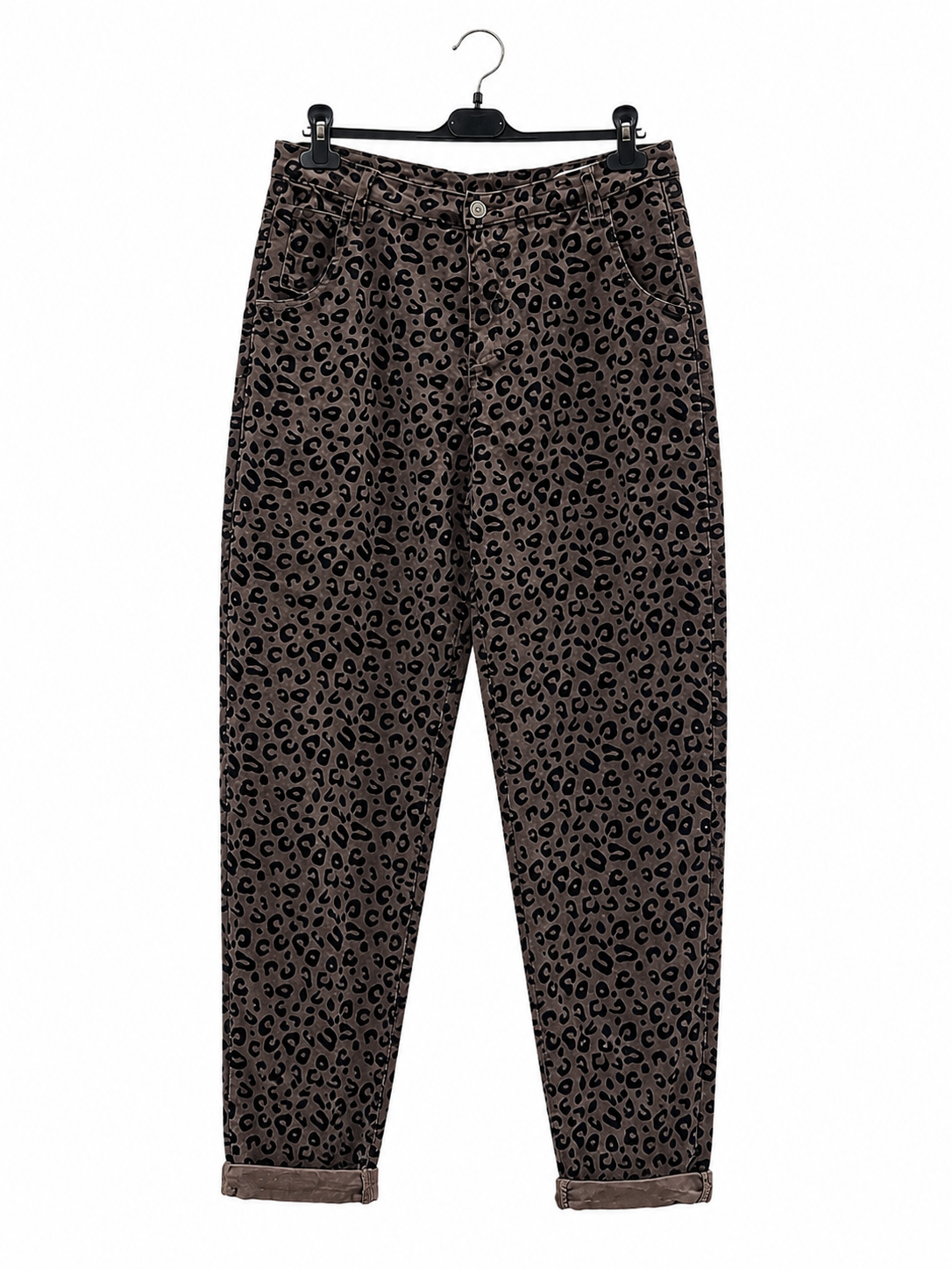 Baggy-Hose mit Muster