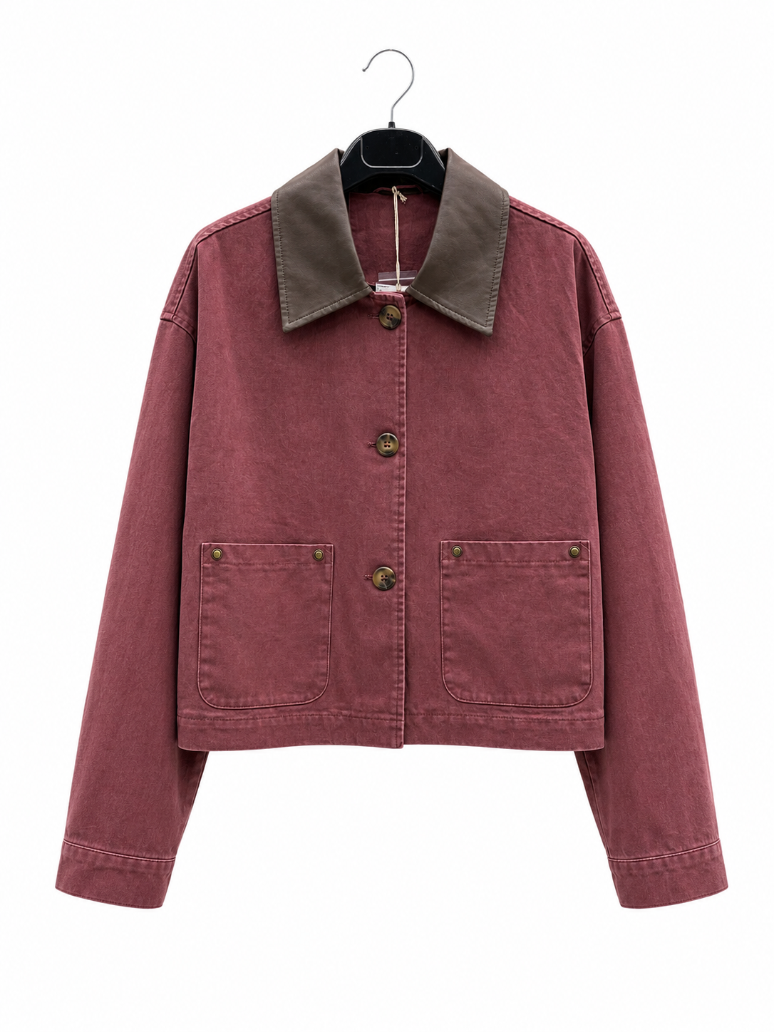 Kurzjacke mit Kragen