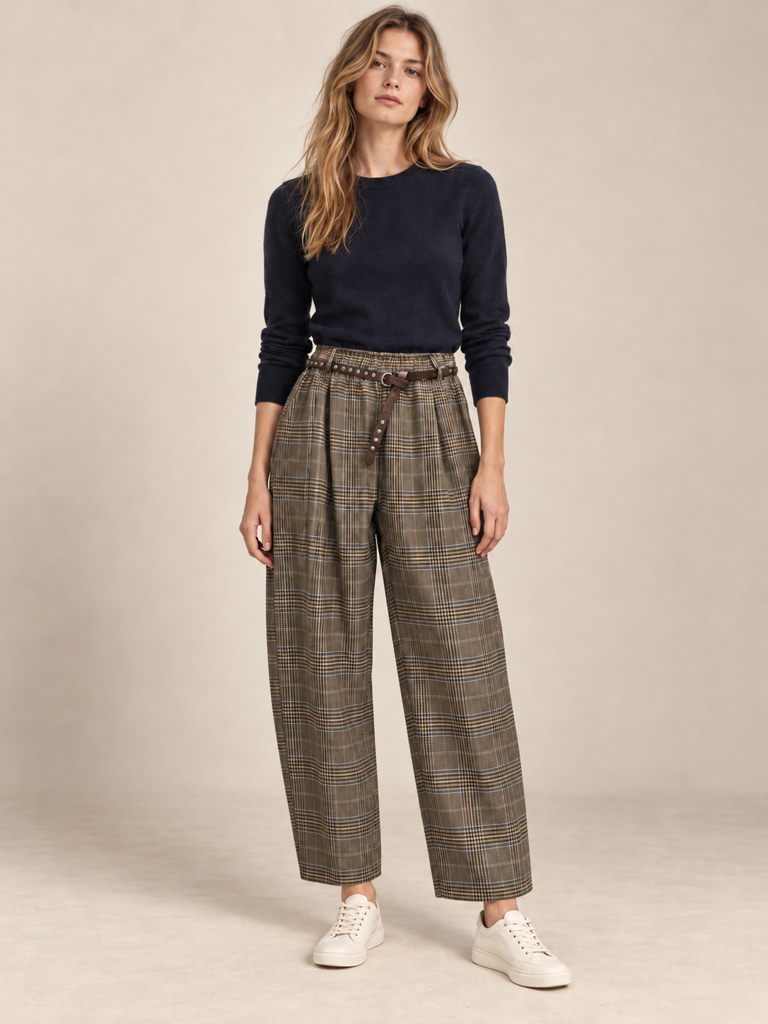 Wide-Leg-Hose mit Taschen