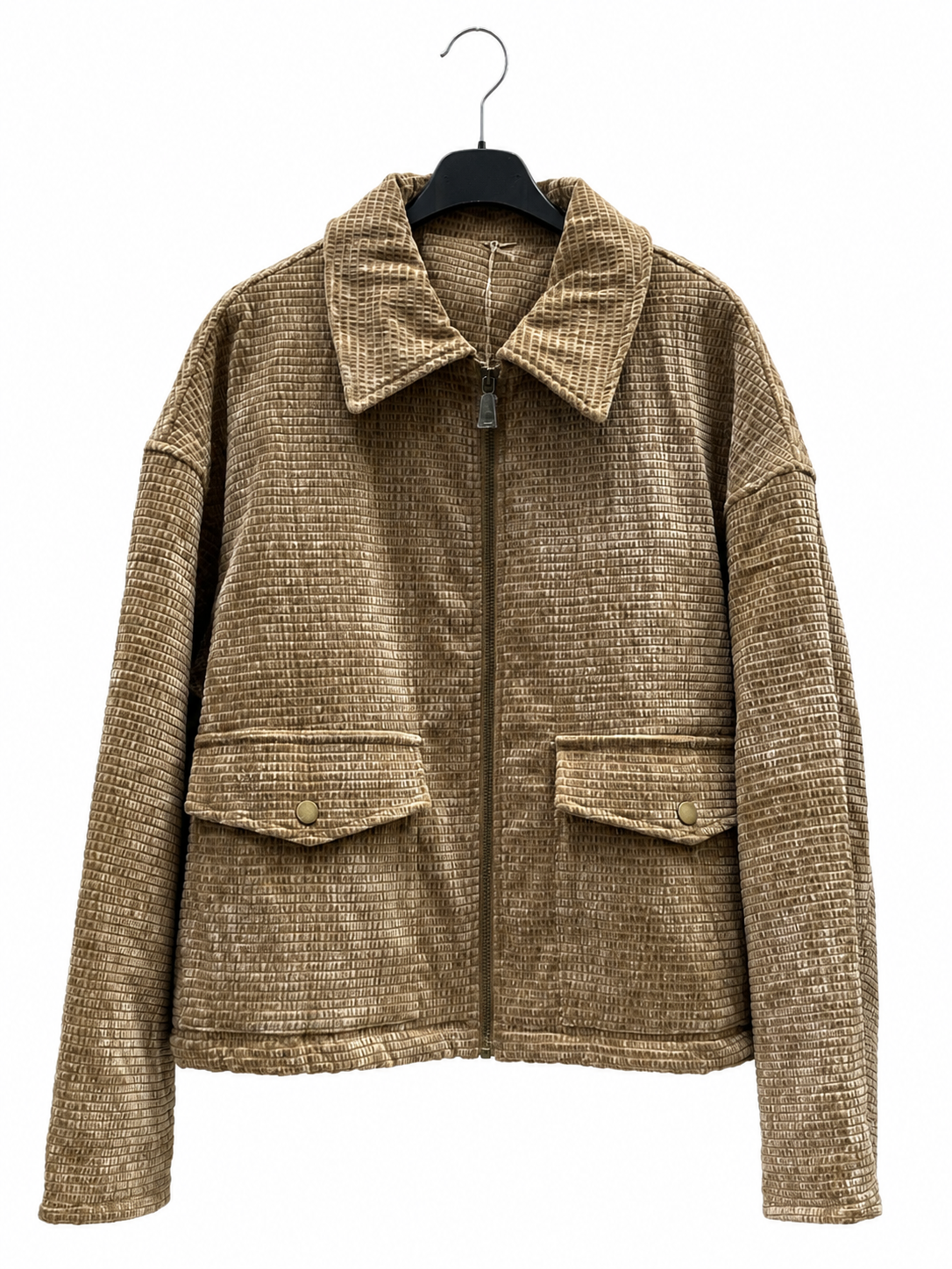 Kurze Samtjacke