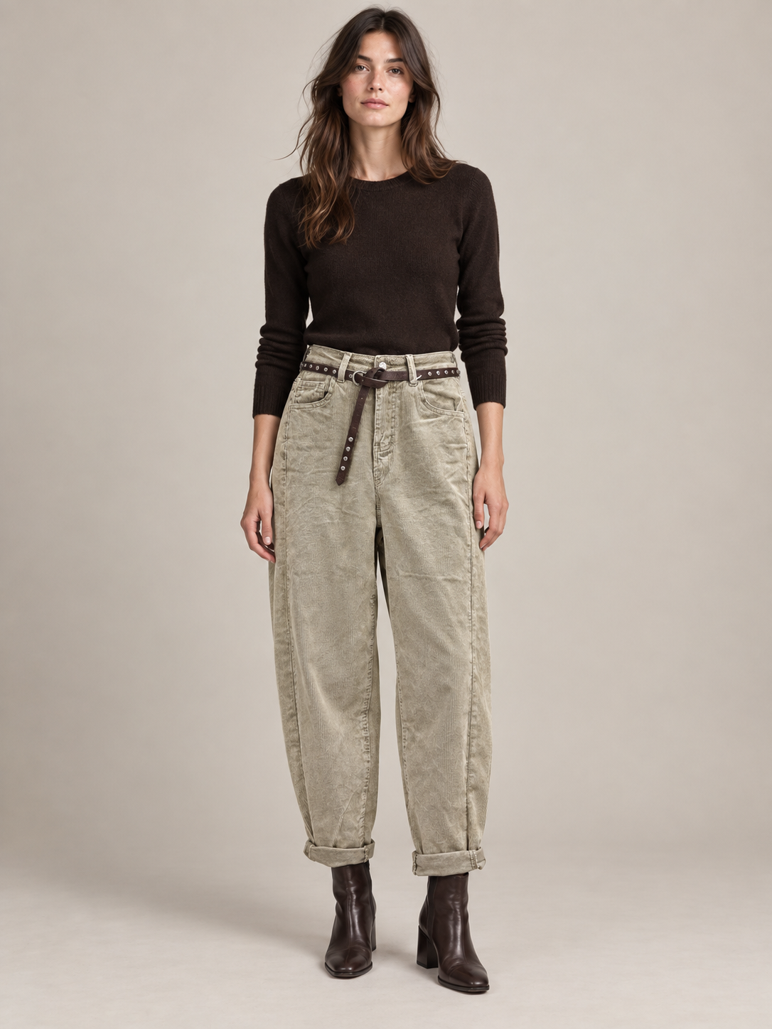 Baggy Cordhose