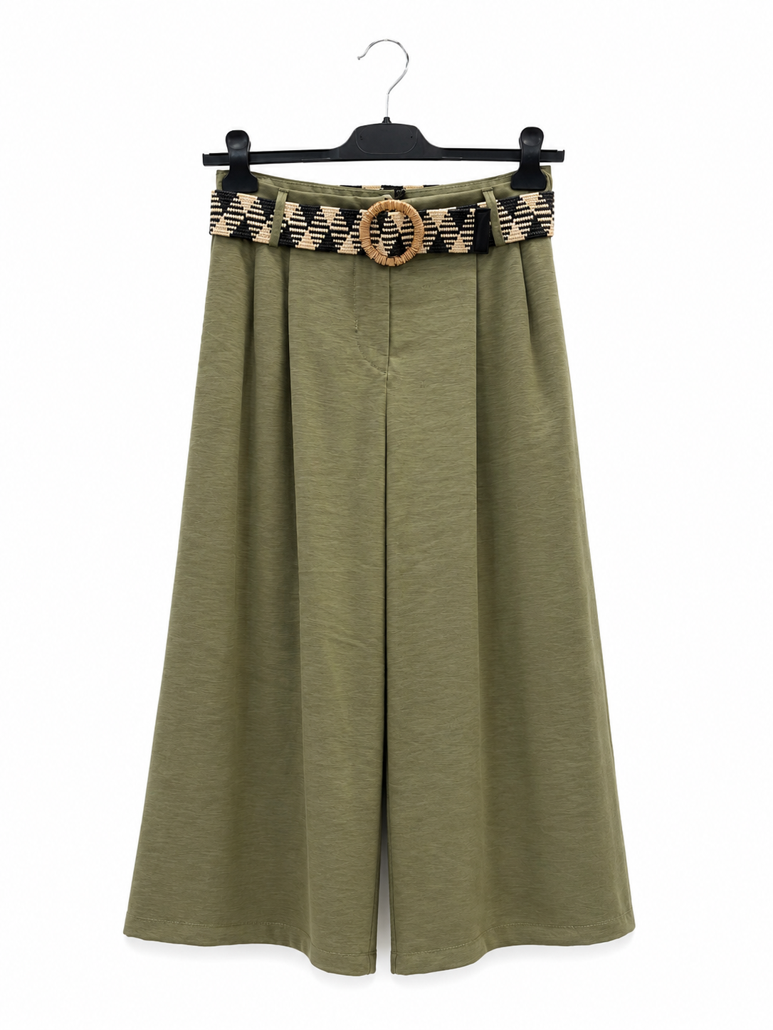 Culotte-Hose mit Falten