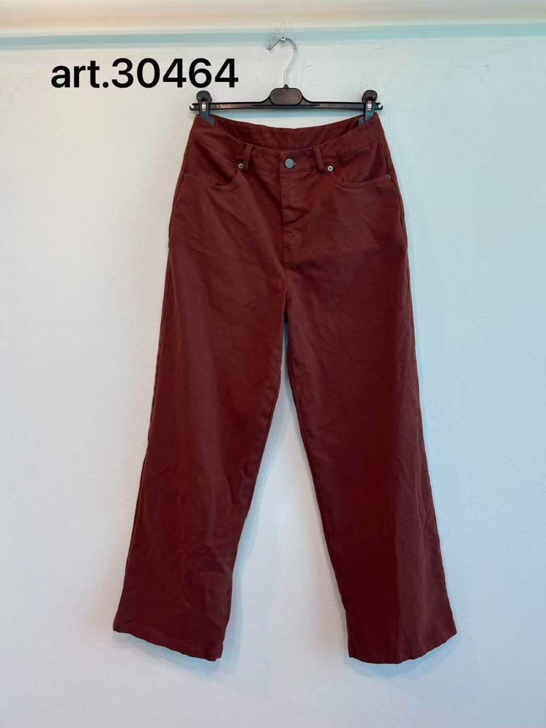 Gerade Knöchellange Hose