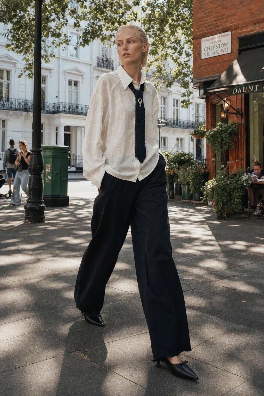 Lockere Knöchellange Hose