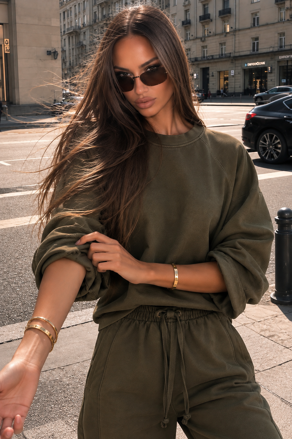 Oversized Kapuzenpullover