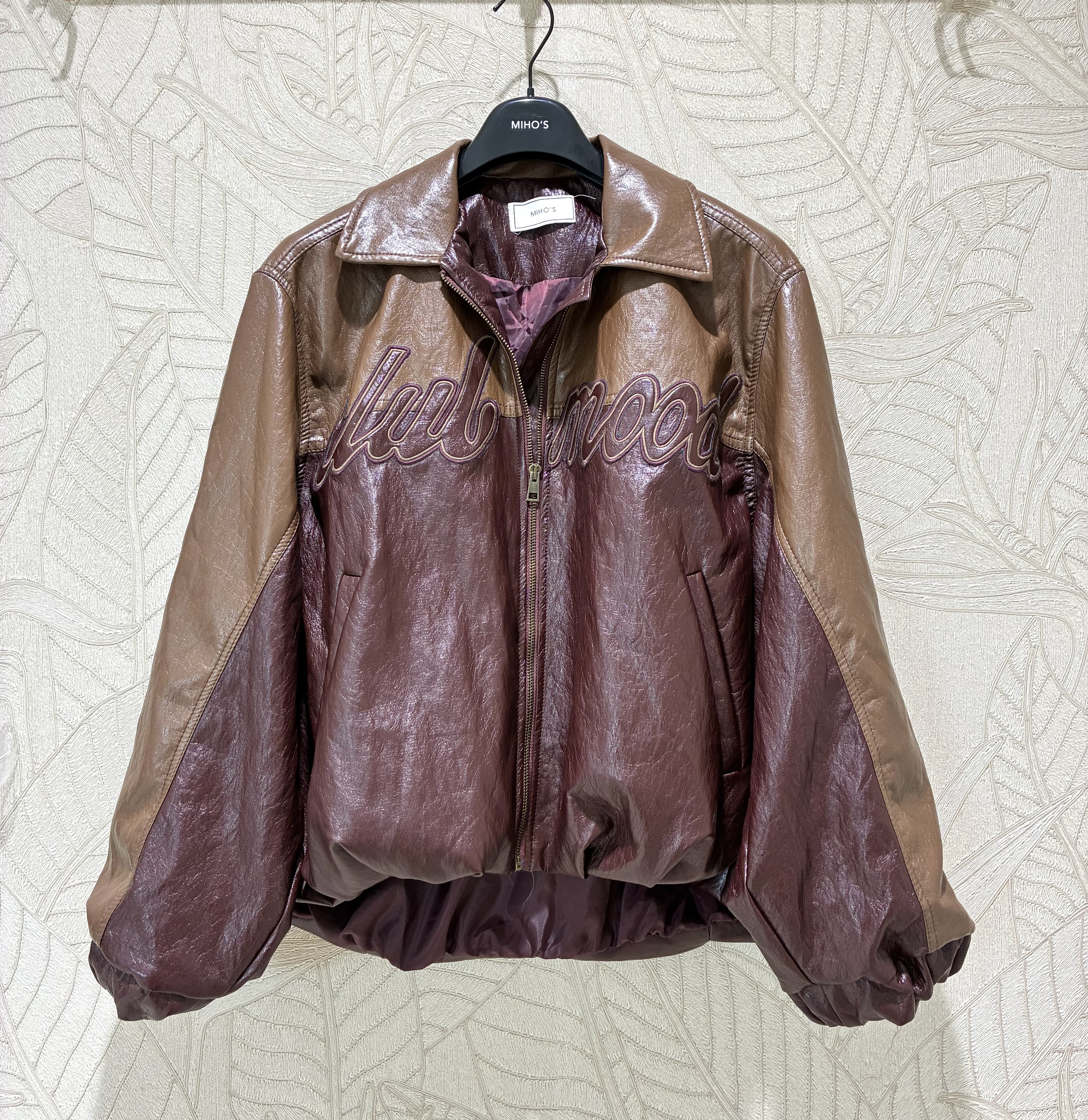 Oversize Bomberjacke mit Kragen