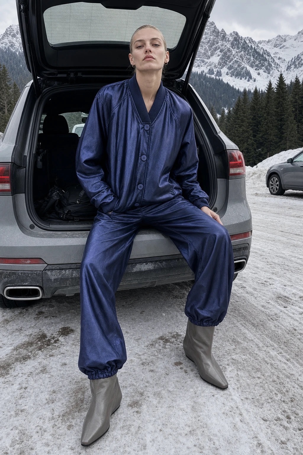 Lockere Jogger im Ballon-Schnitt