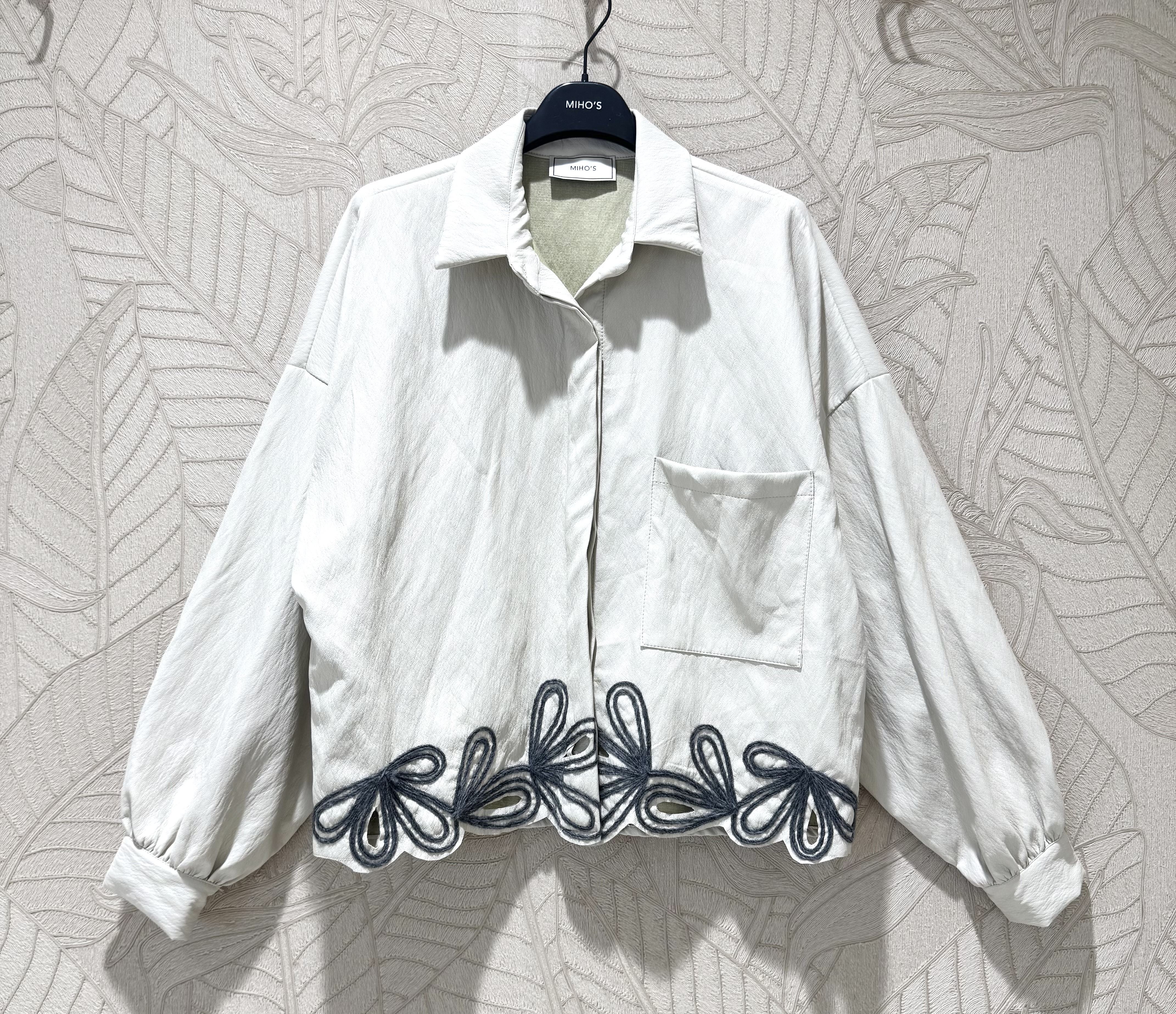 Oversize Jacke mit Kapuze