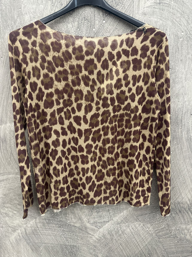 Top mit Animal-Print