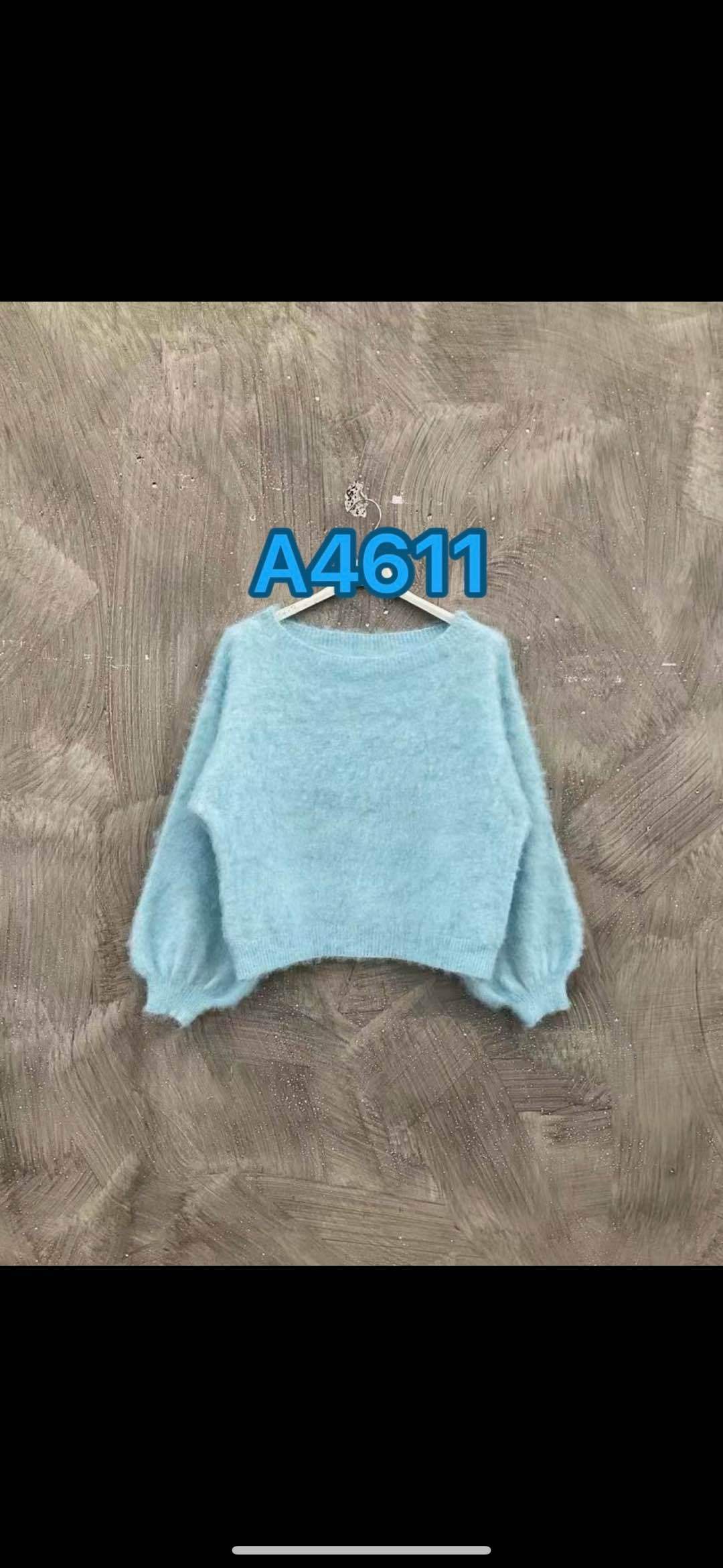 Cropped Ballon-Pullover