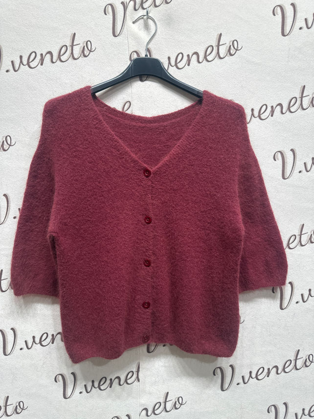 Kaschmir‑Cardigan mit V‑Ausschnitt