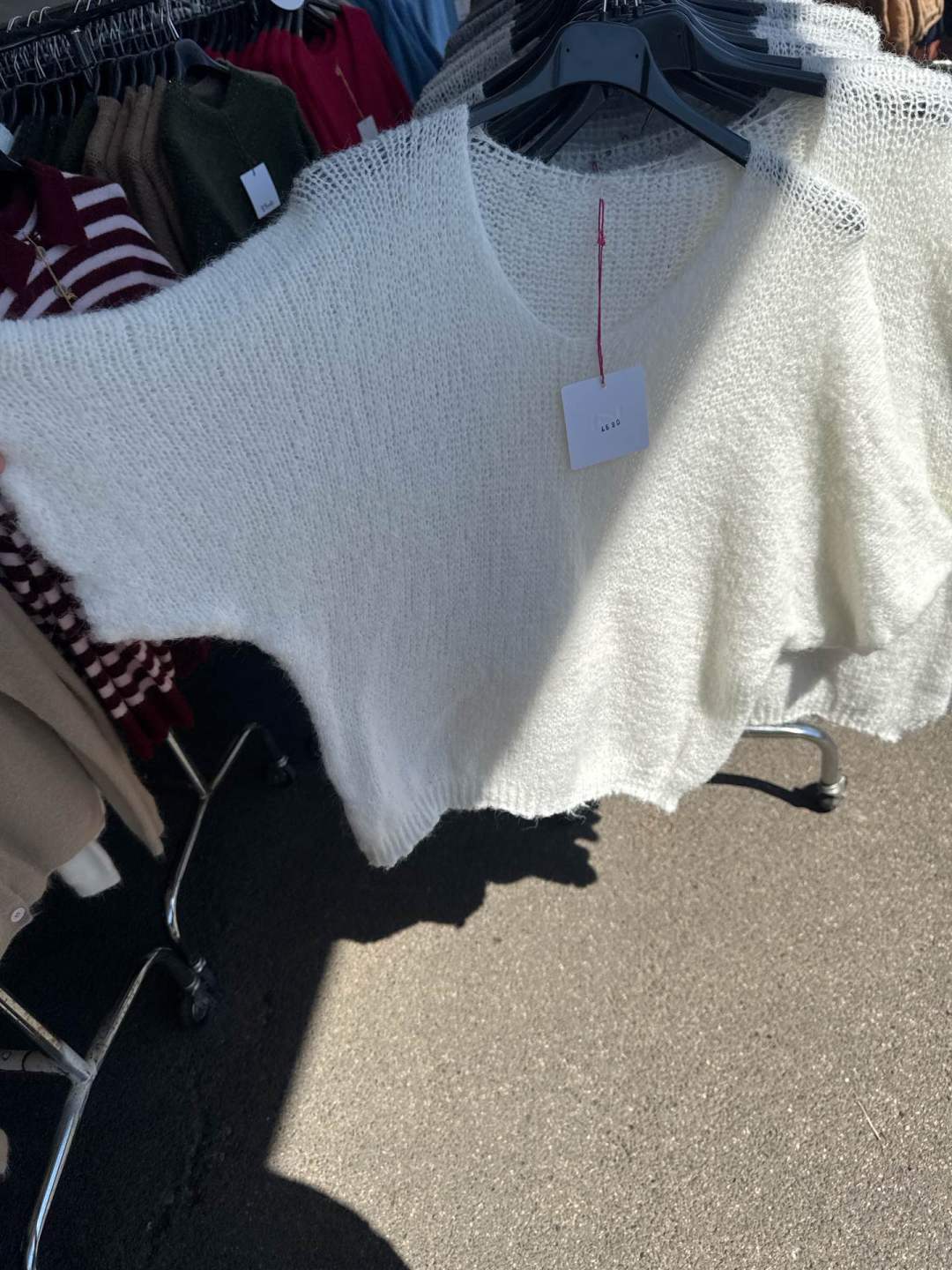 Oversize-Pullover mit Glockenärmeln