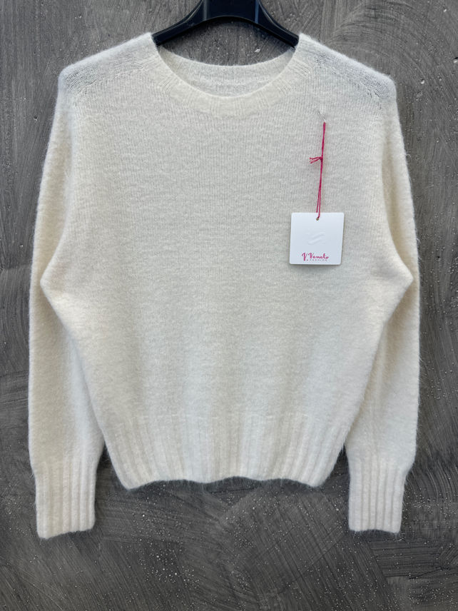 Flauschiger Kurzpullover