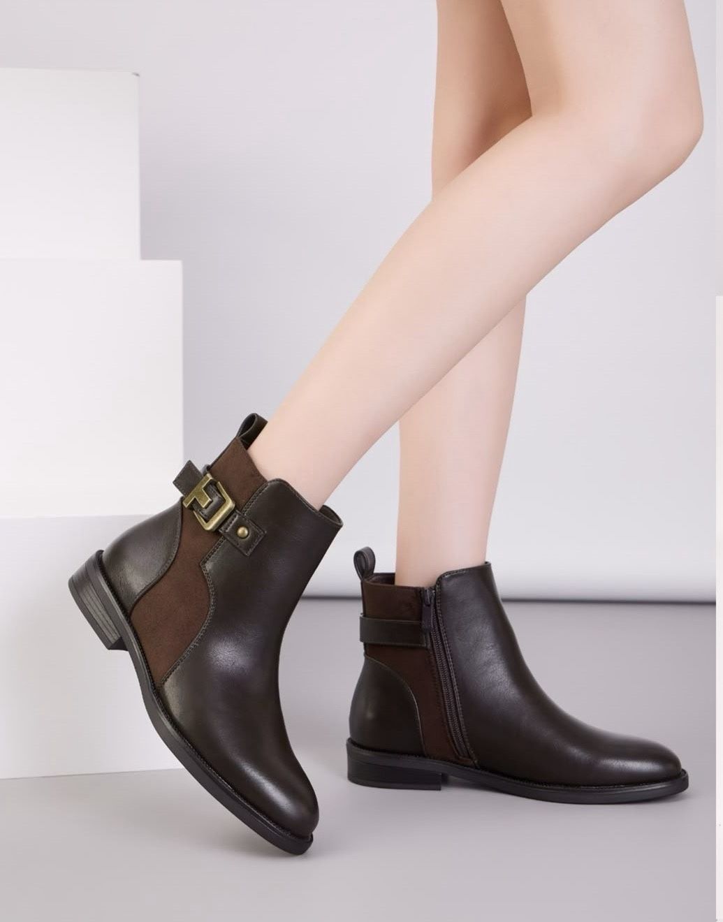 Chelsea-Stiefel mit Seitenreißverschluss