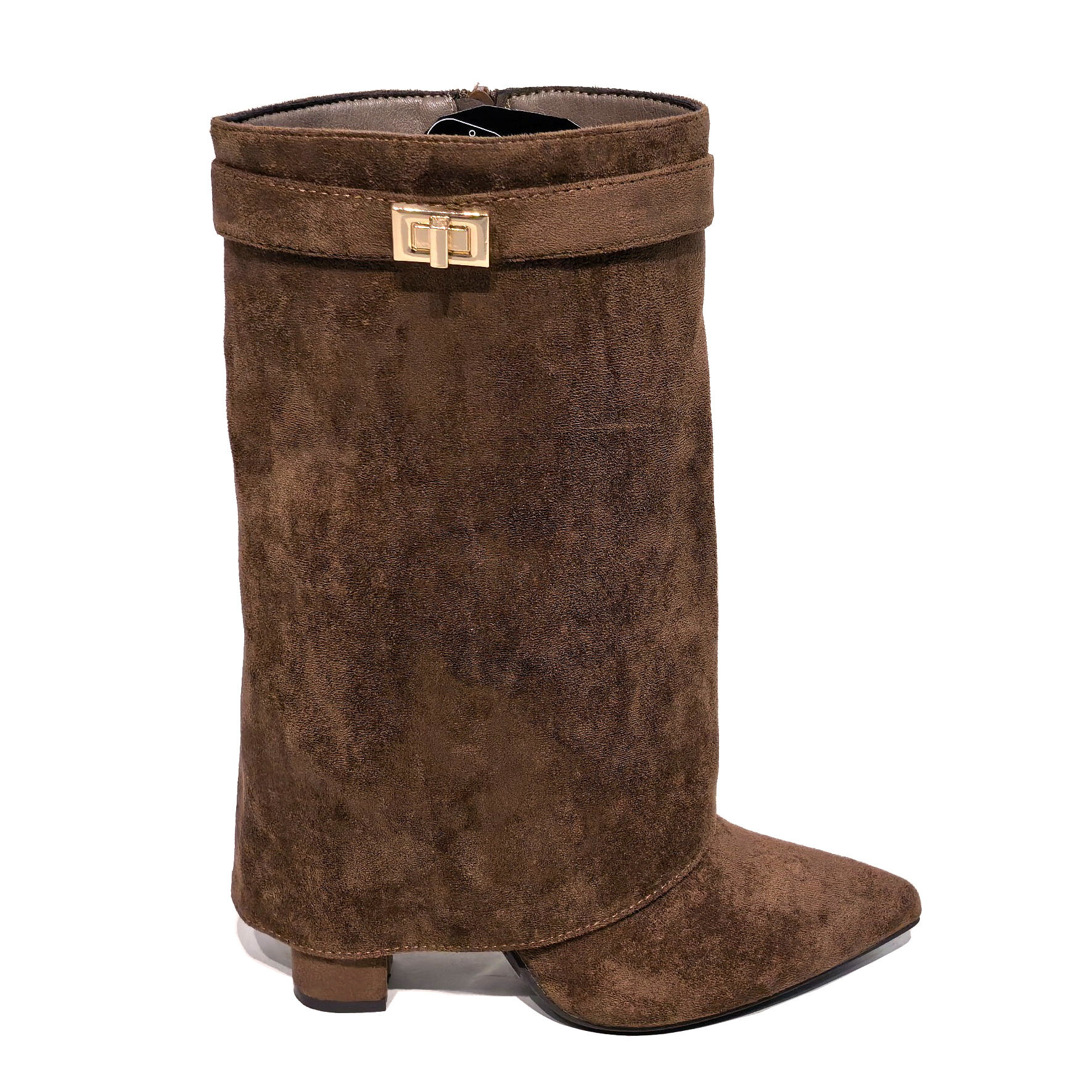 Elegante Stiefeletten mit stabilem Blockabsatz