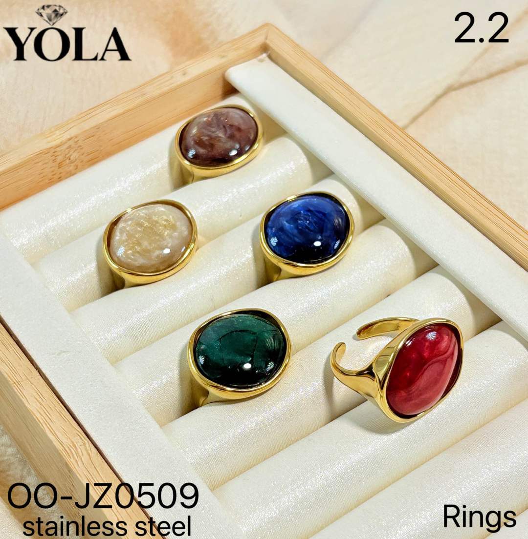 Ring mit ovalem Zierteil