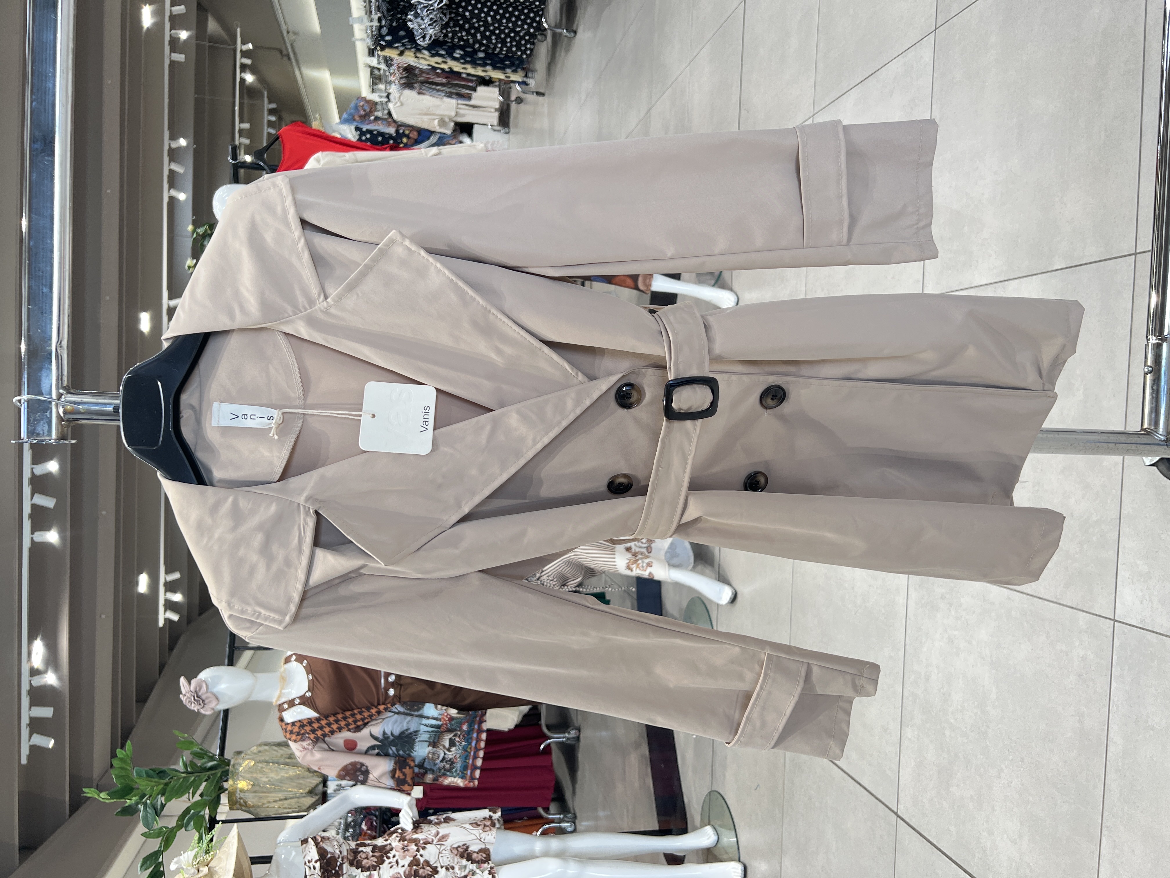 Zweireihiger Trenchcoat