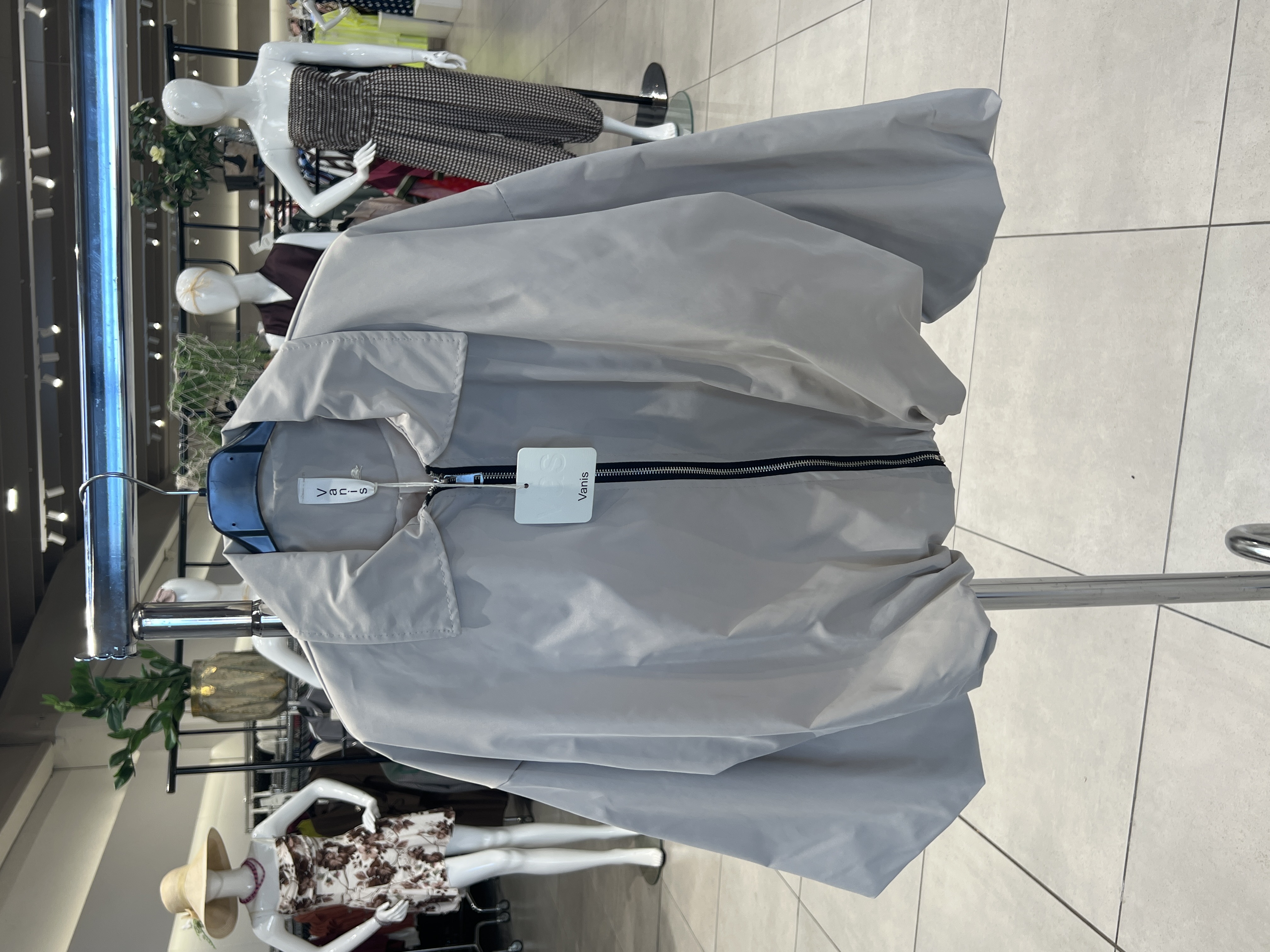 Oversized Jacke mit Kragen