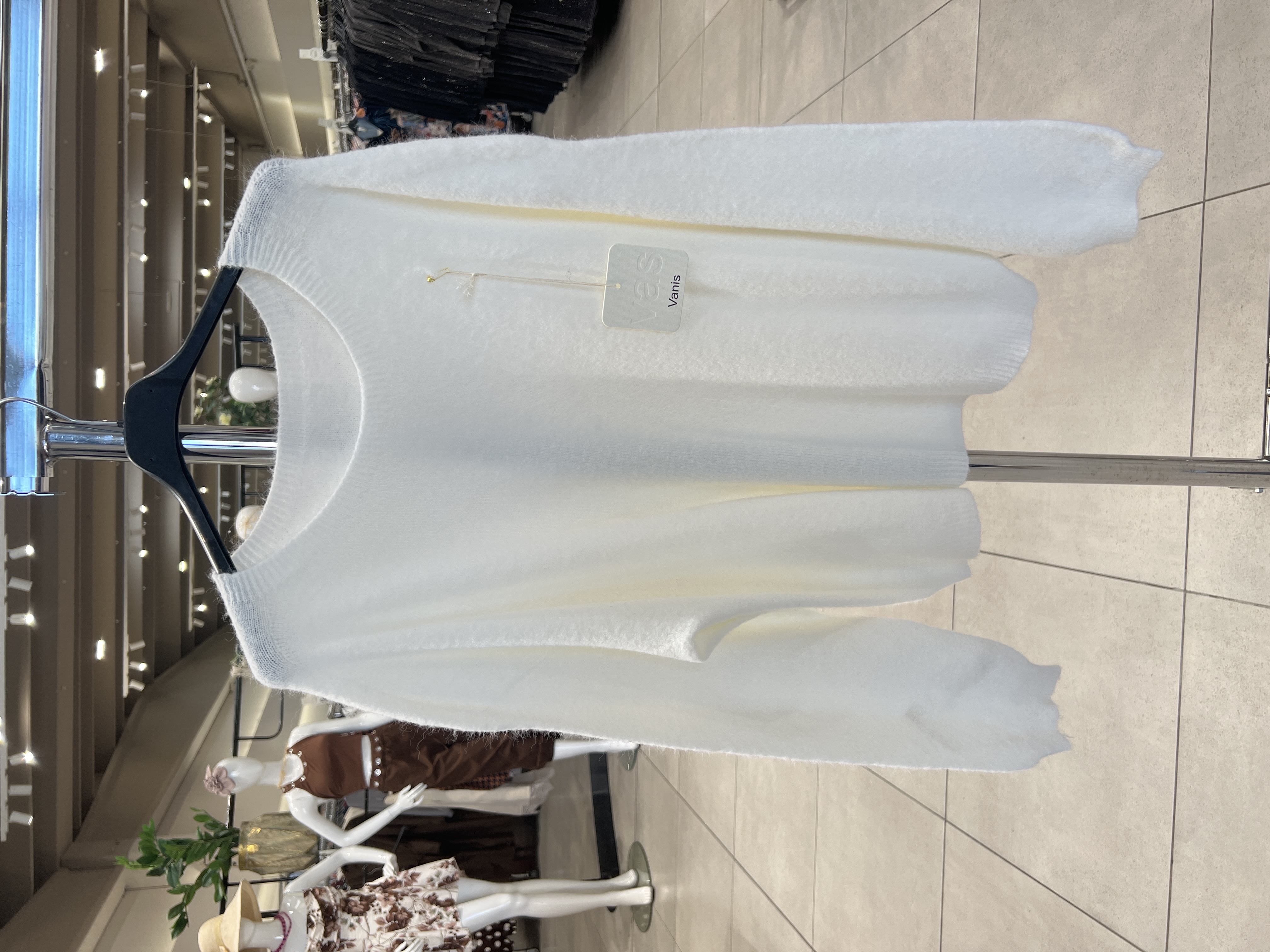 Lässiger Pullover mit Rundhalsausschnitt