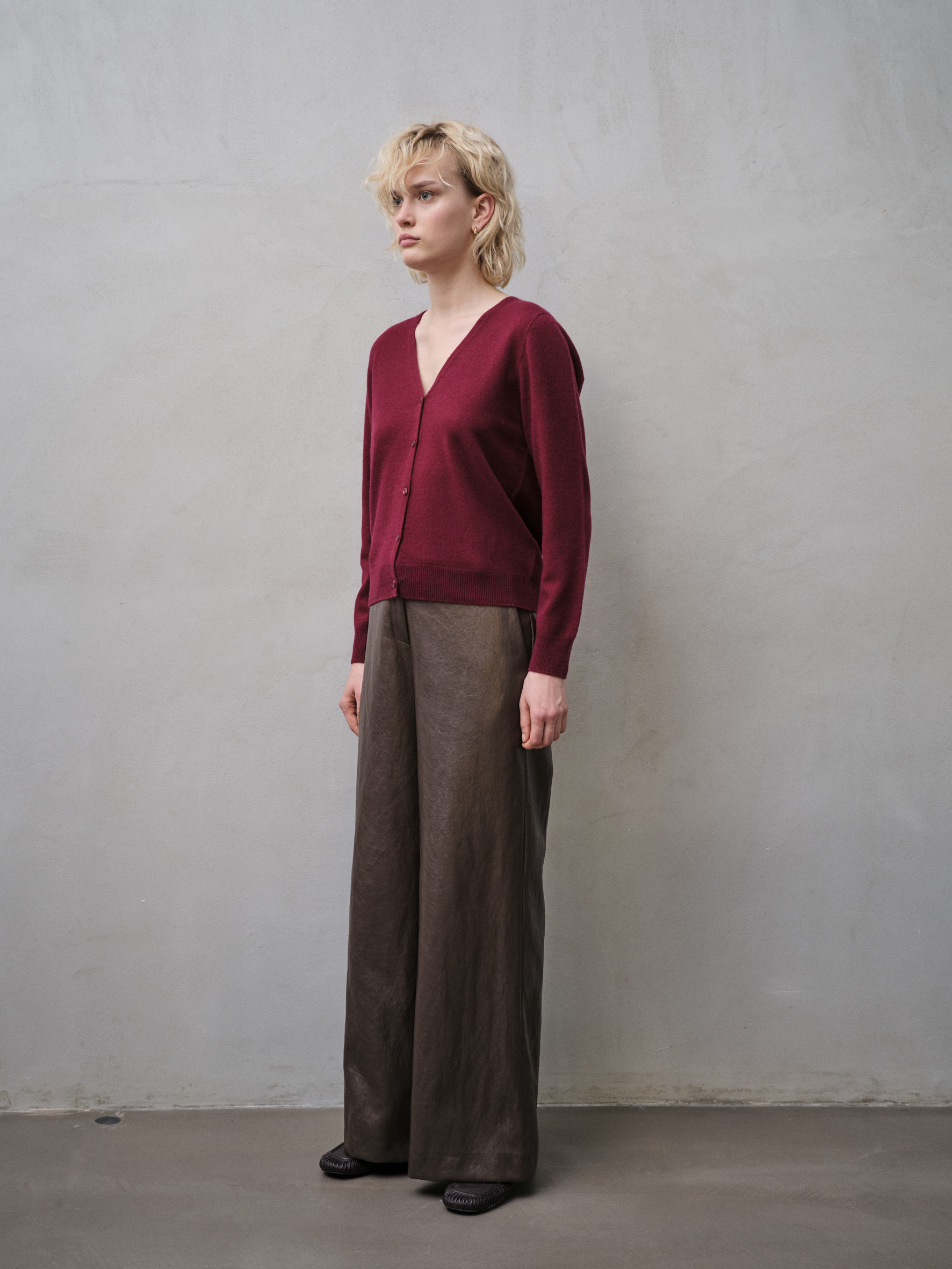 Cardigan mit V‑Ausschnitt