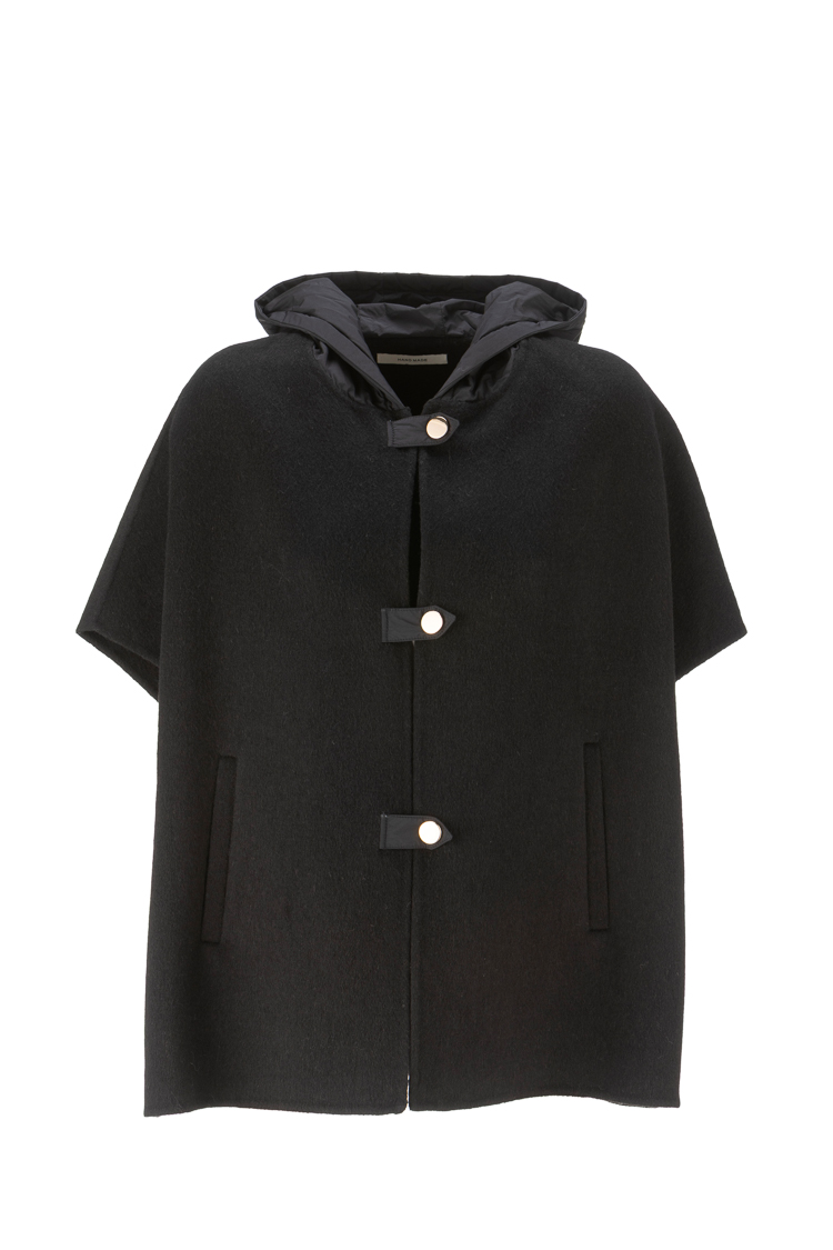 Poncho mit Kapuze