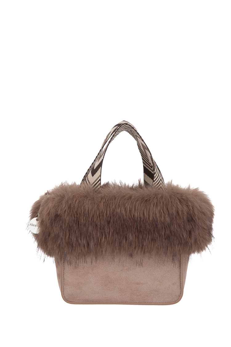 Fell-Optik Tasche mit Fransen
