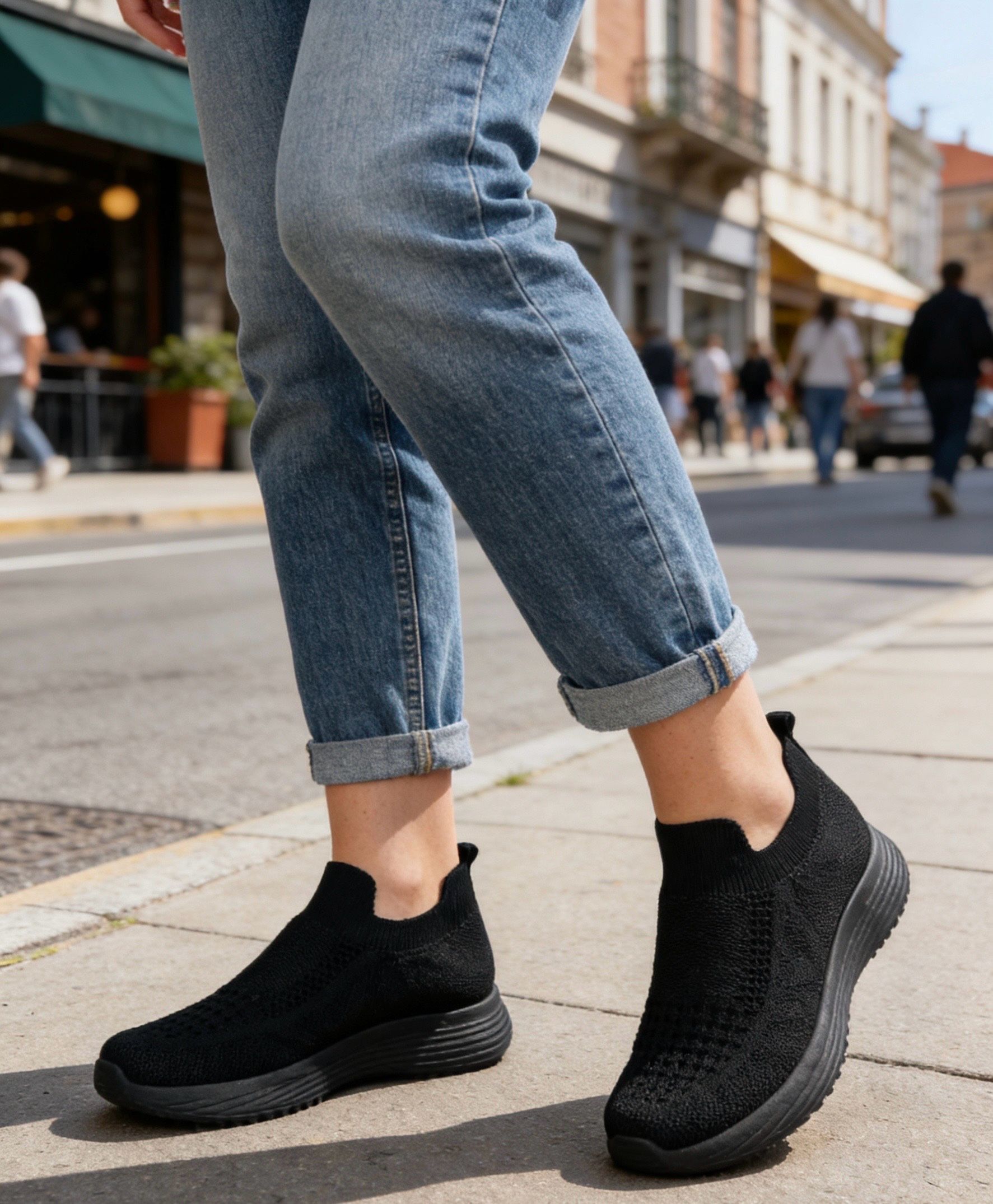 Slip‑On Sock‑Sneaker