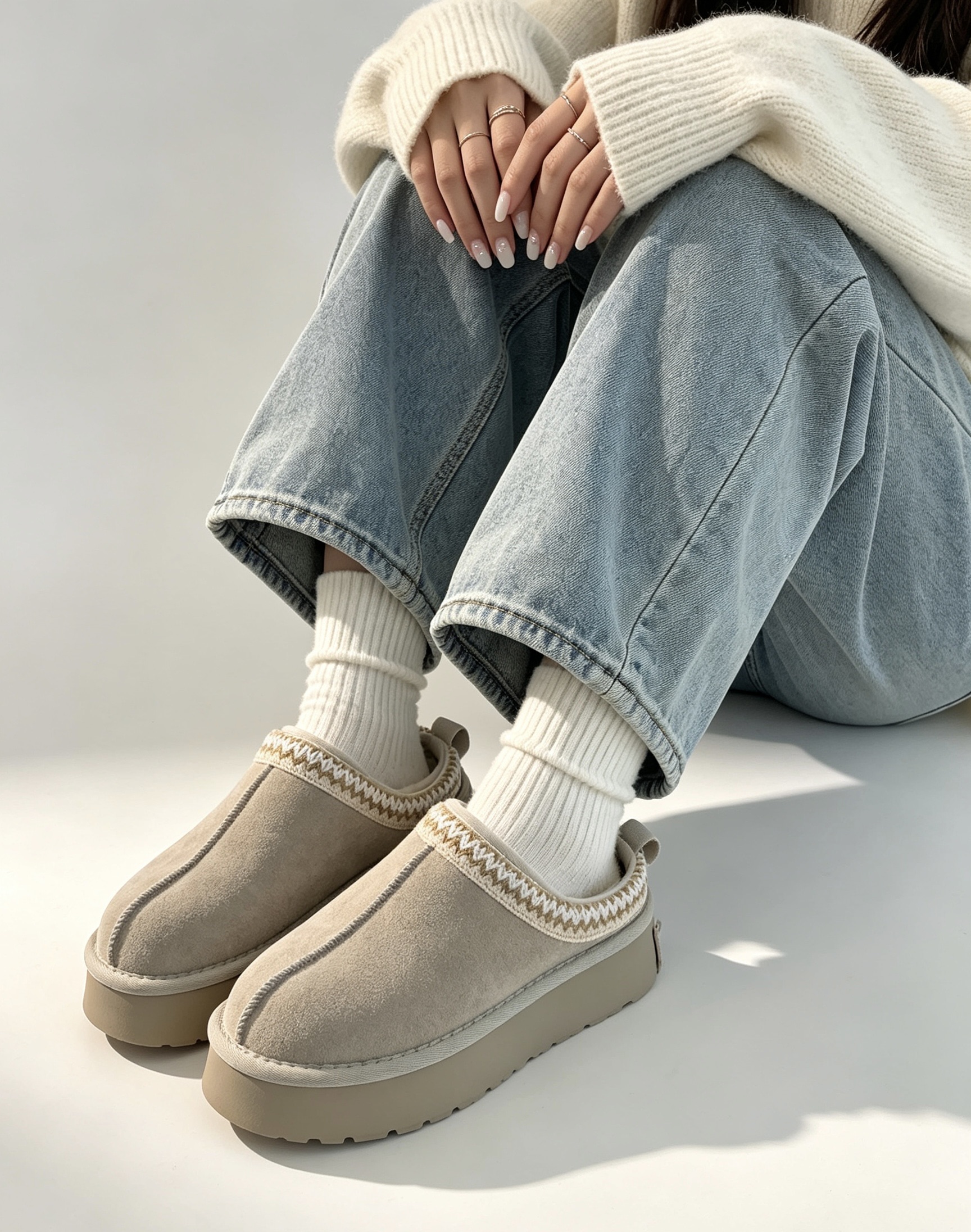 Warmgefügte Slipper