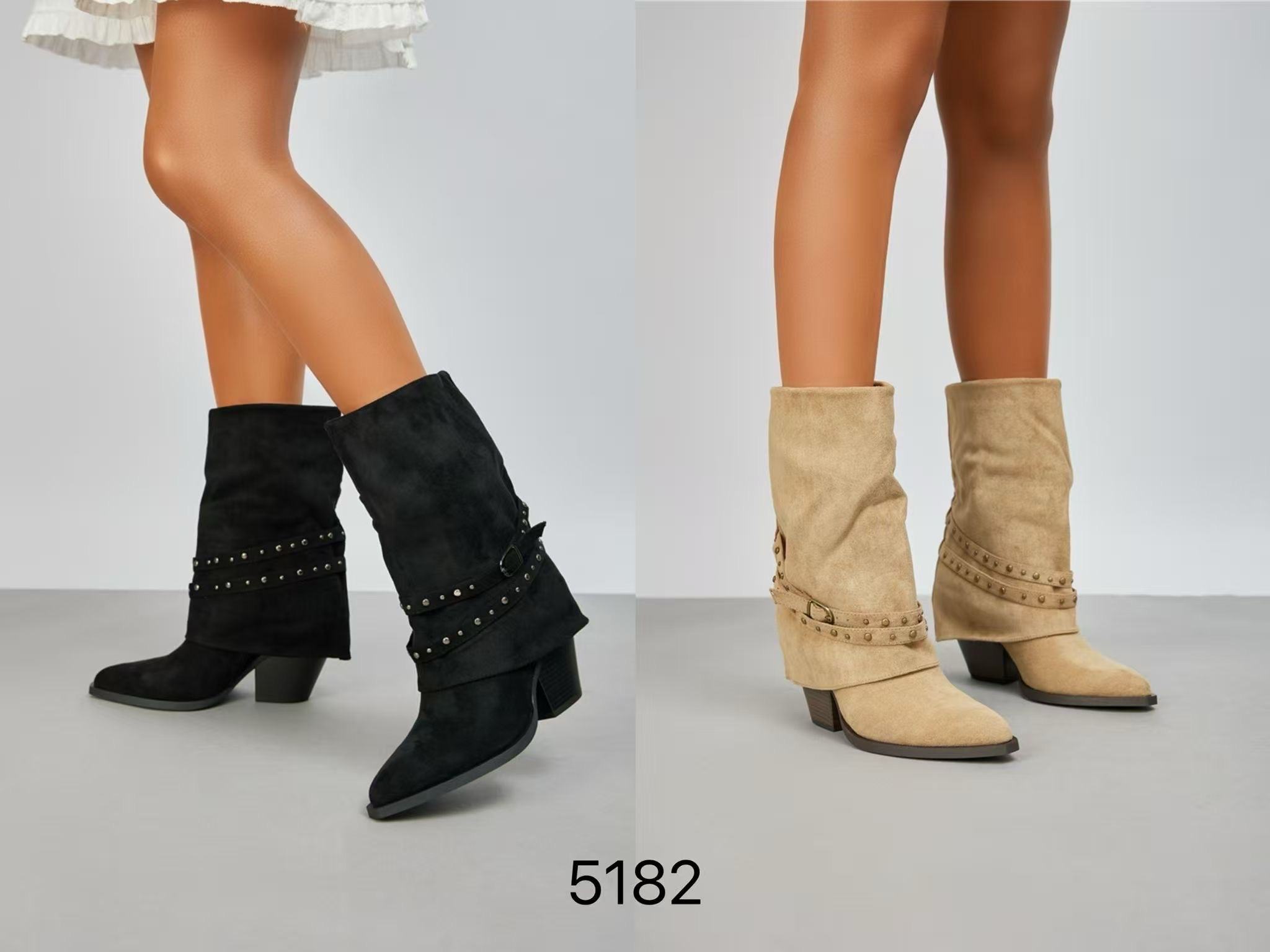 Cowboy-Stiefel mit Nieten