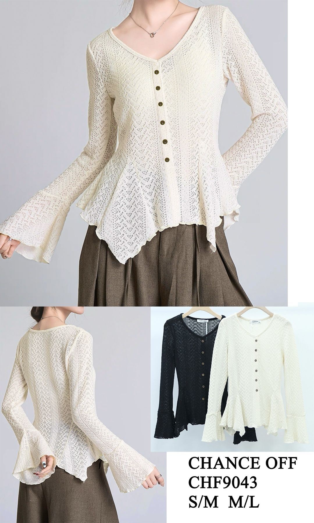 Asymmetrische Baskenbluse